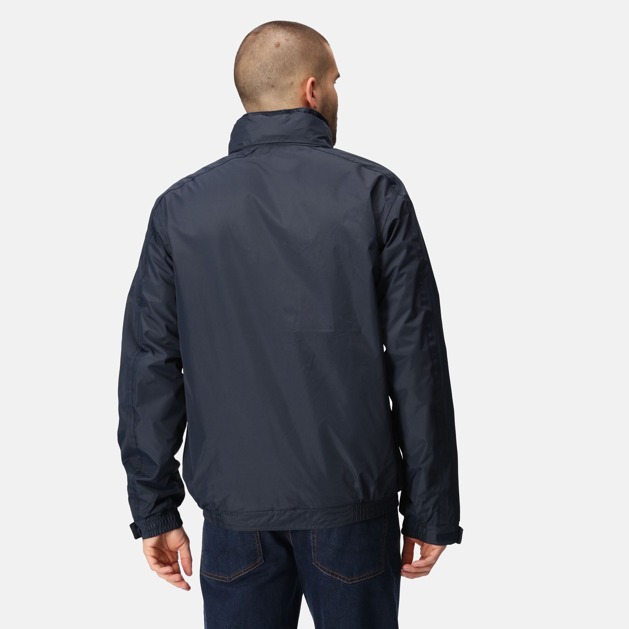 Men's Dover Fleece Lined Waterproof Insulated Bomber Jacket | Navy