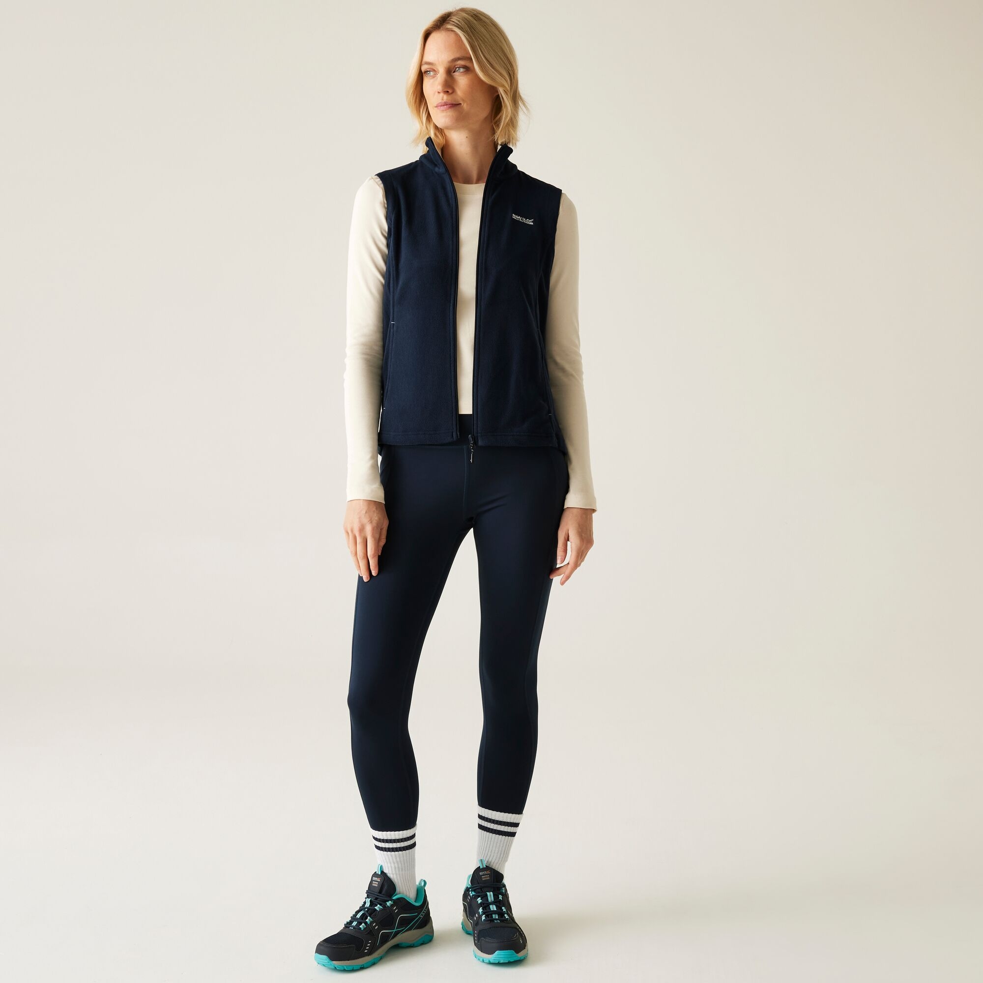 Women's Sweetness II Fleece Gilet | Navy Polar Bear