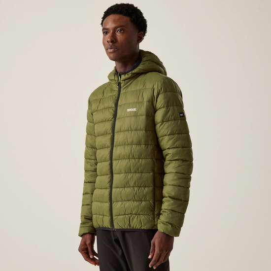 Men's Hooded Marizion Padded Jacket | Olympian Blue Green Flash