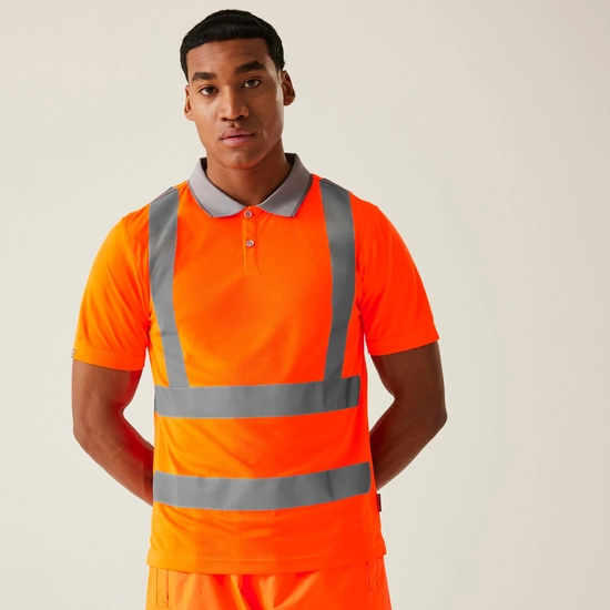 Men's Hi-Vis Pro Contract Polo | Yellow