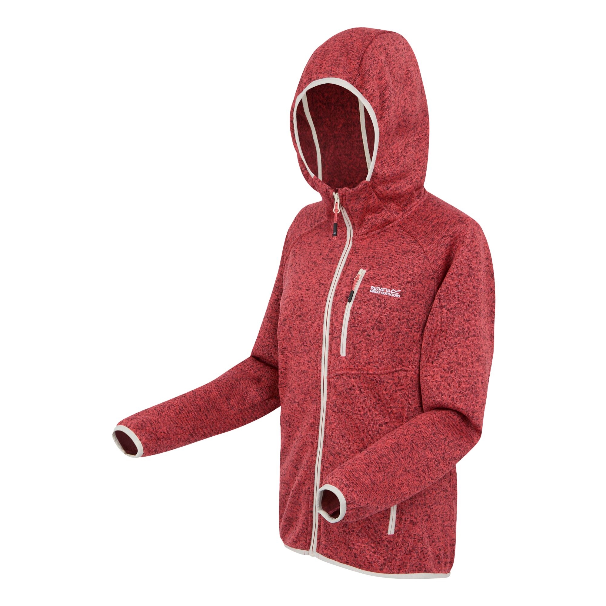 Women's Newhill II Hooded Fleece | Peach Bloom Light Vanilla