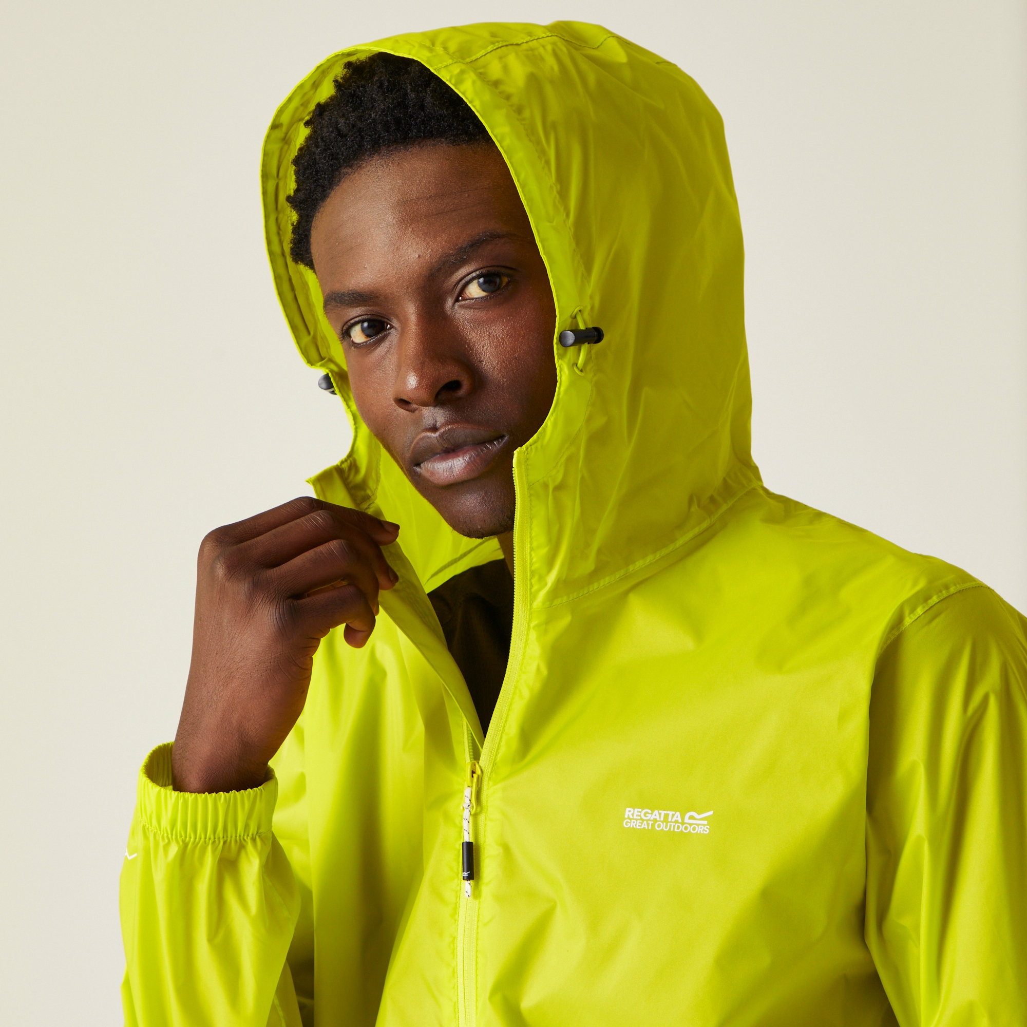 Men's Pack-It III Waterproof Jacket | Citron Lime