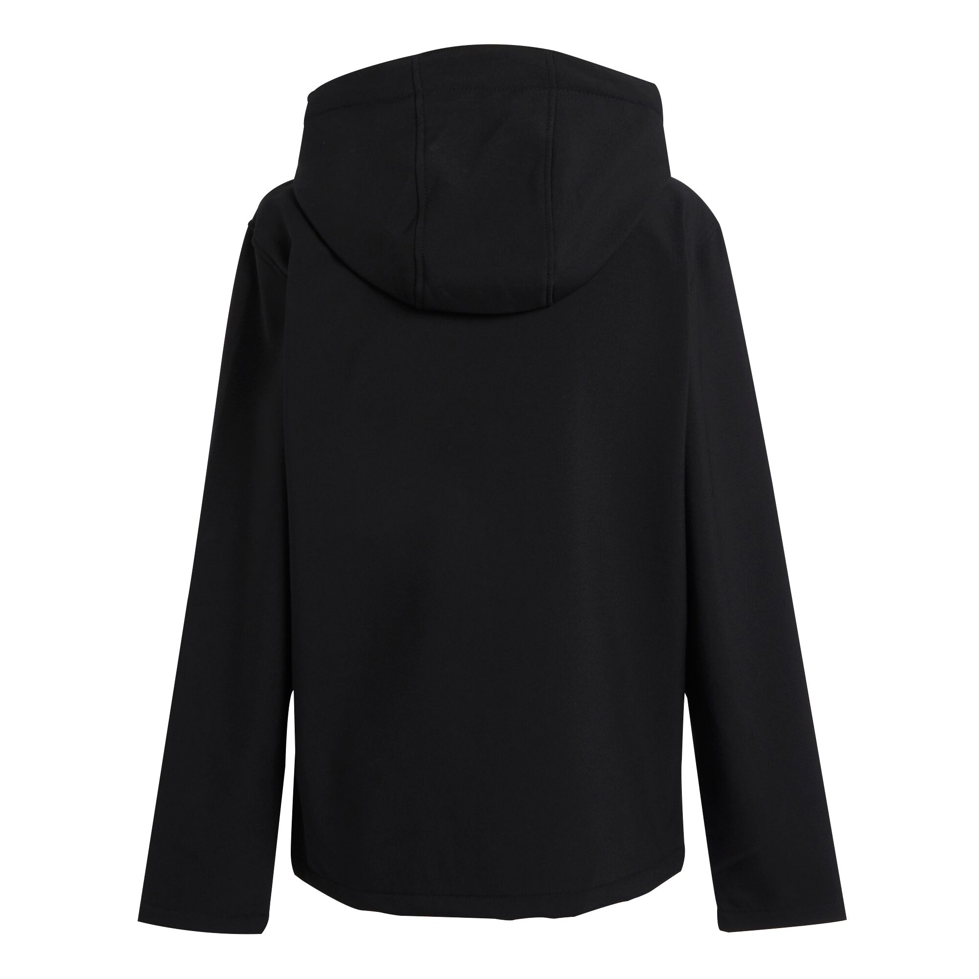 Men's Navigate 2 Layer Hooded Softshell Jacket | Black Seal Grey