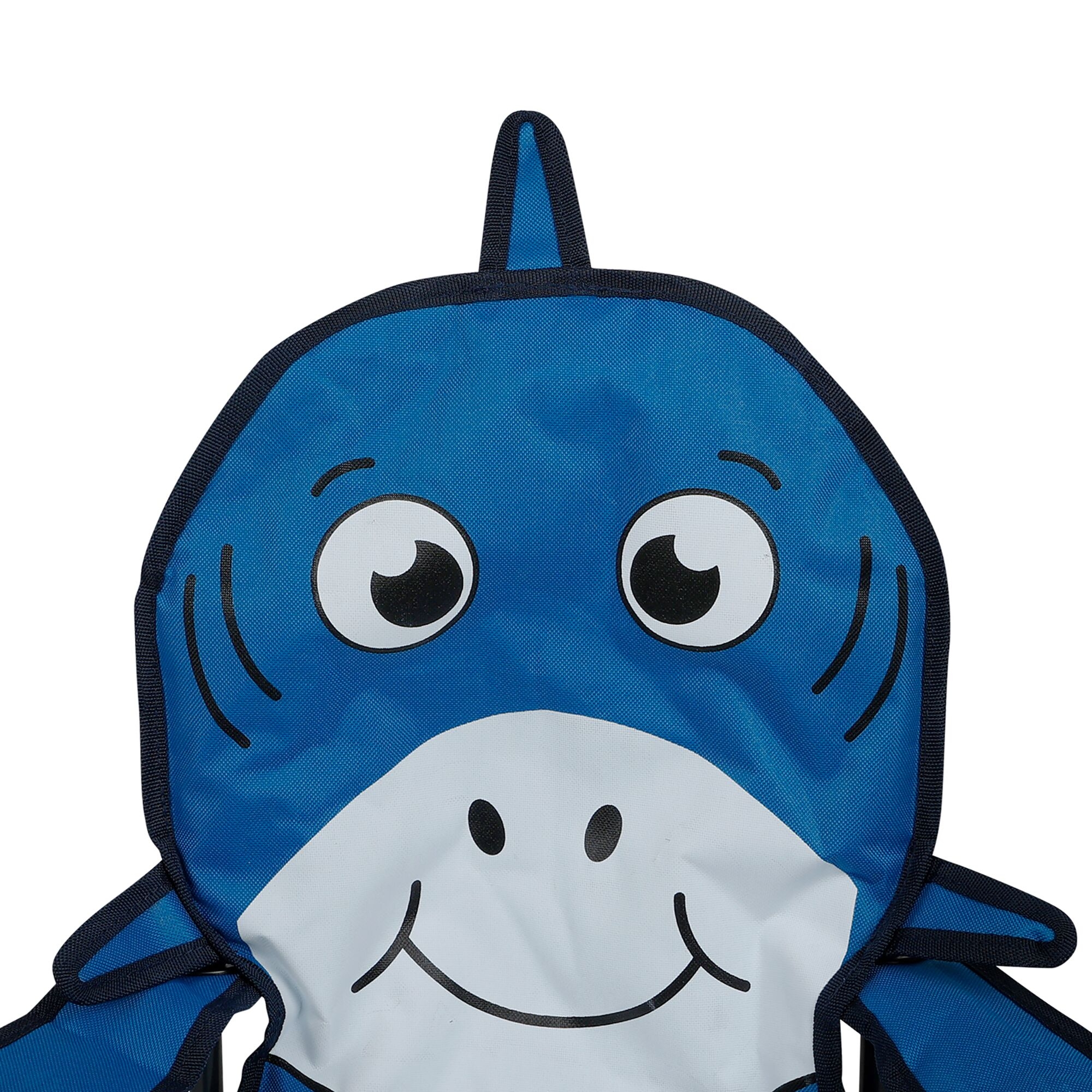 Kids Animal Camping Chair | Bubbles The Shark Hawaiian Blue