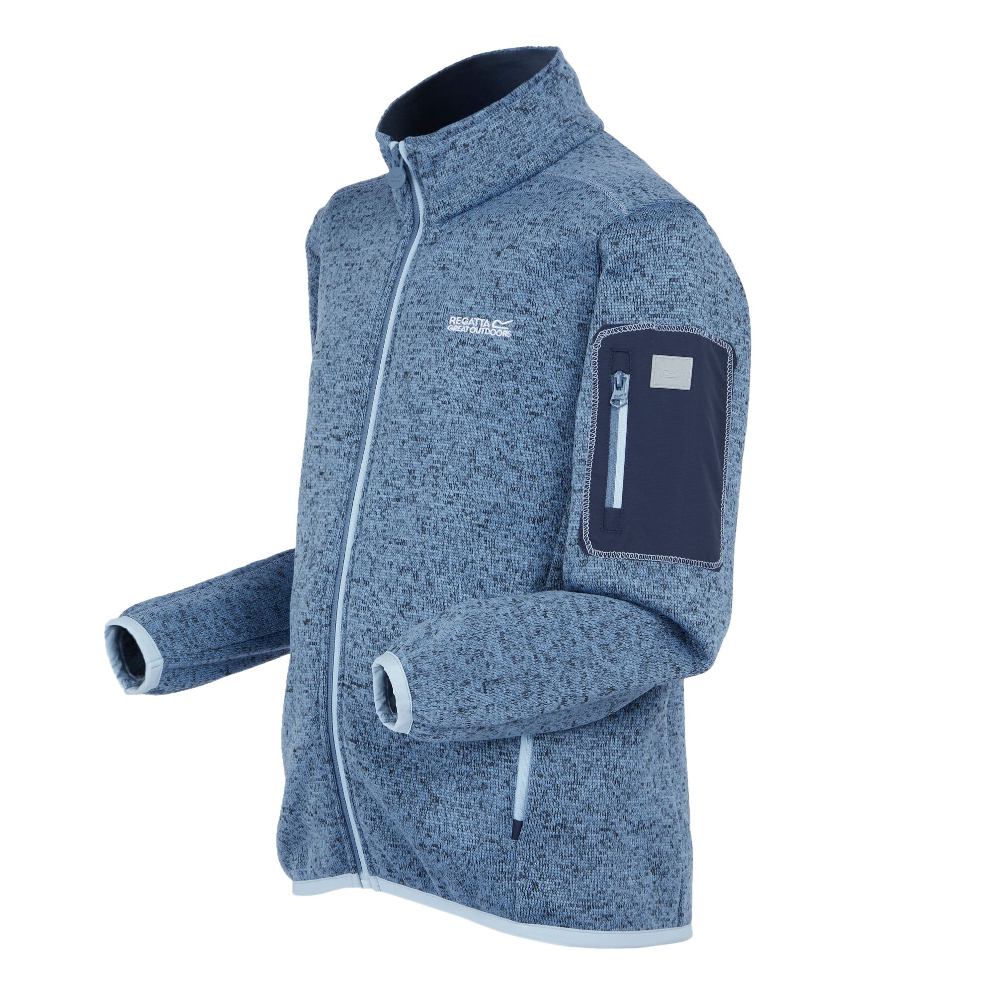 Kids' Newhill Full Zip Fleece | Coronet Blue Navy