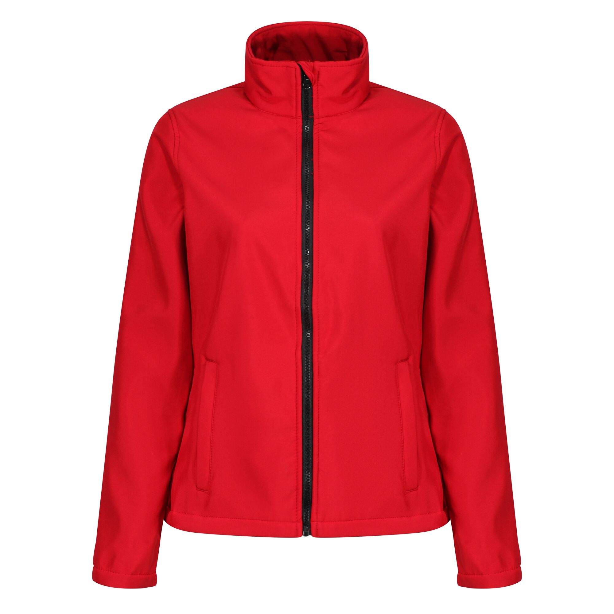 Women's Ablaze Printable Softshell Jacket | Classic Red Black