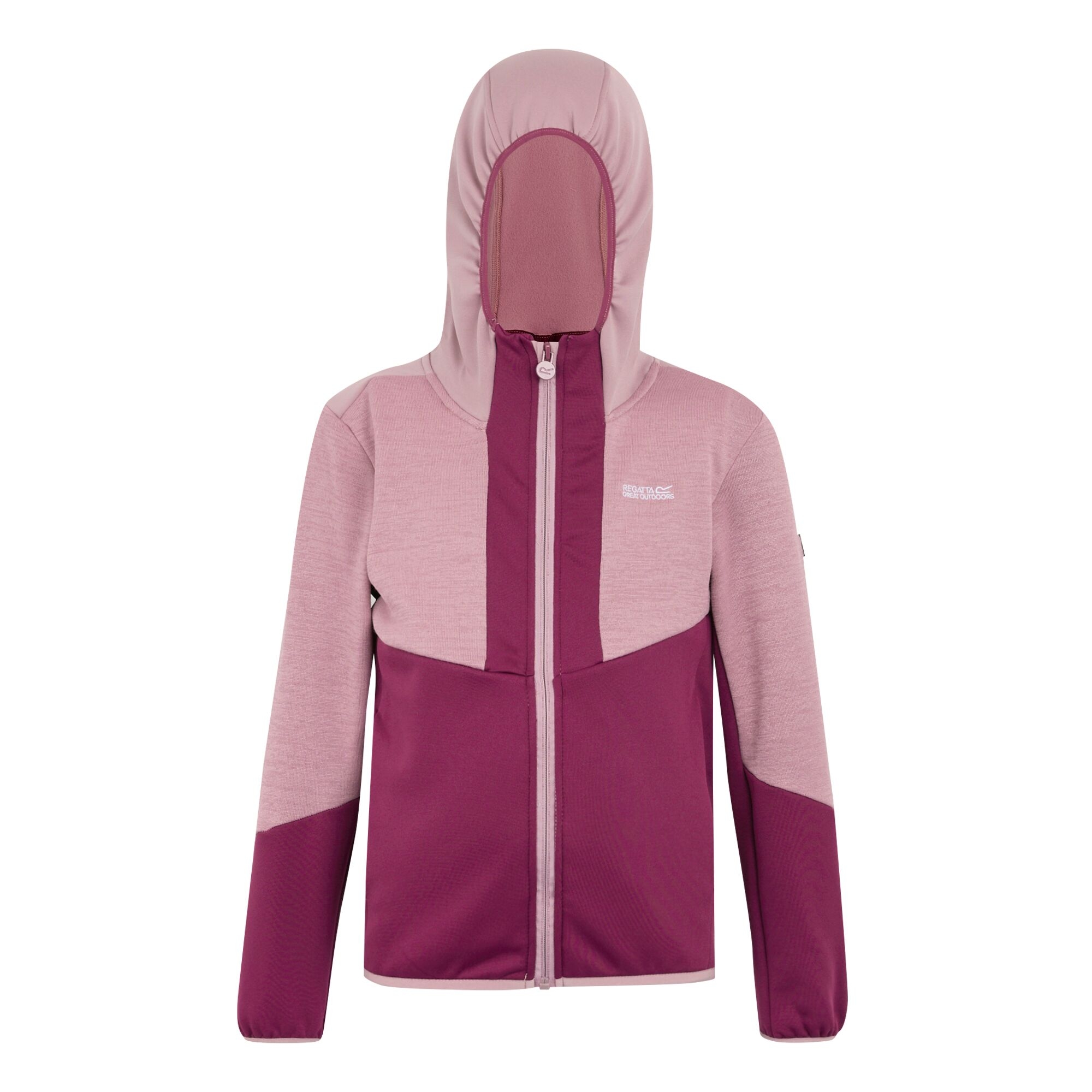Kids' Dissolver X Full Zip Fleece | Beaujolais Lilas
