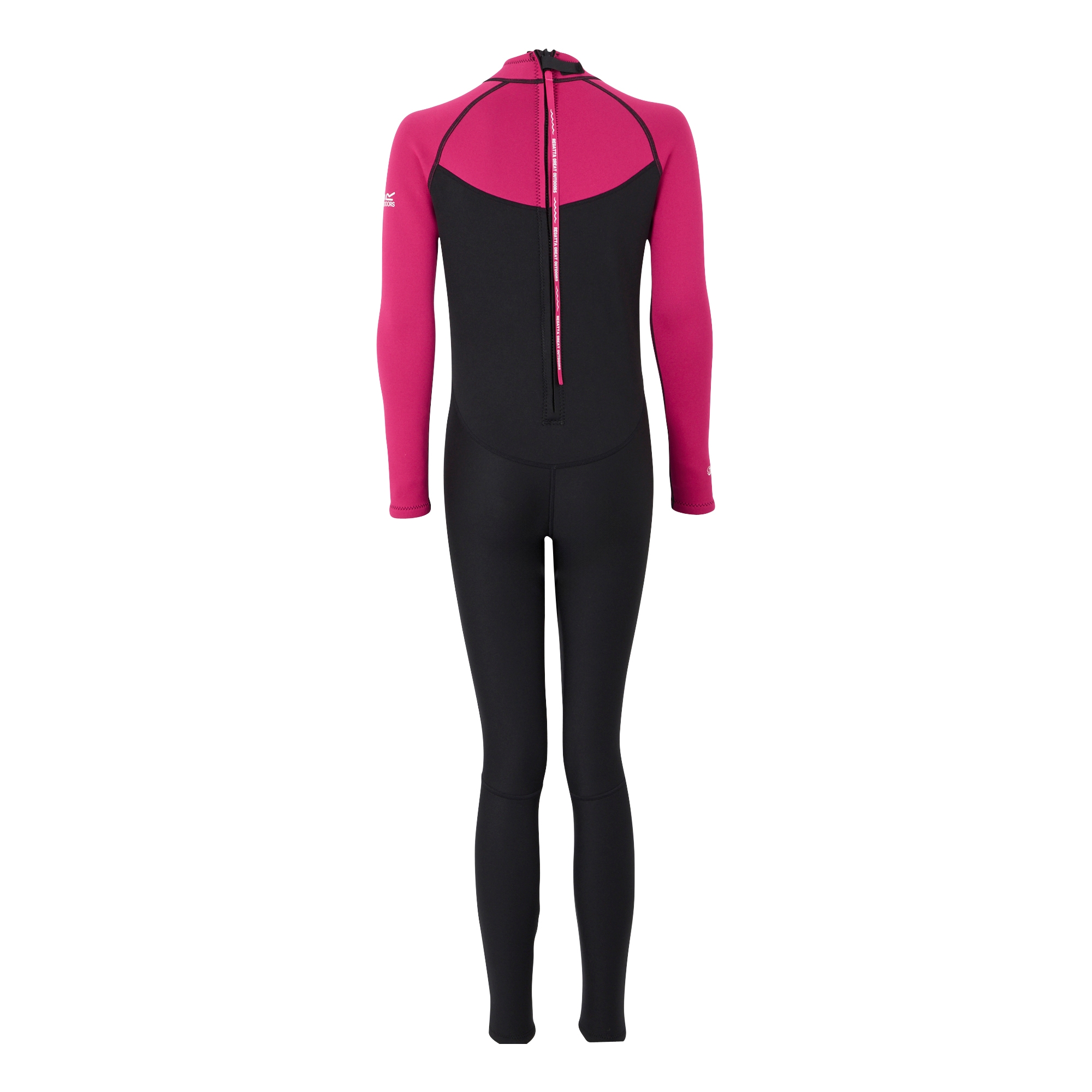 Women's Full 2mm Wetsuit | Black Pink Fusion