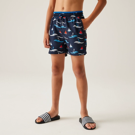Kids' Skander III Swim Shorts | Navy Boat