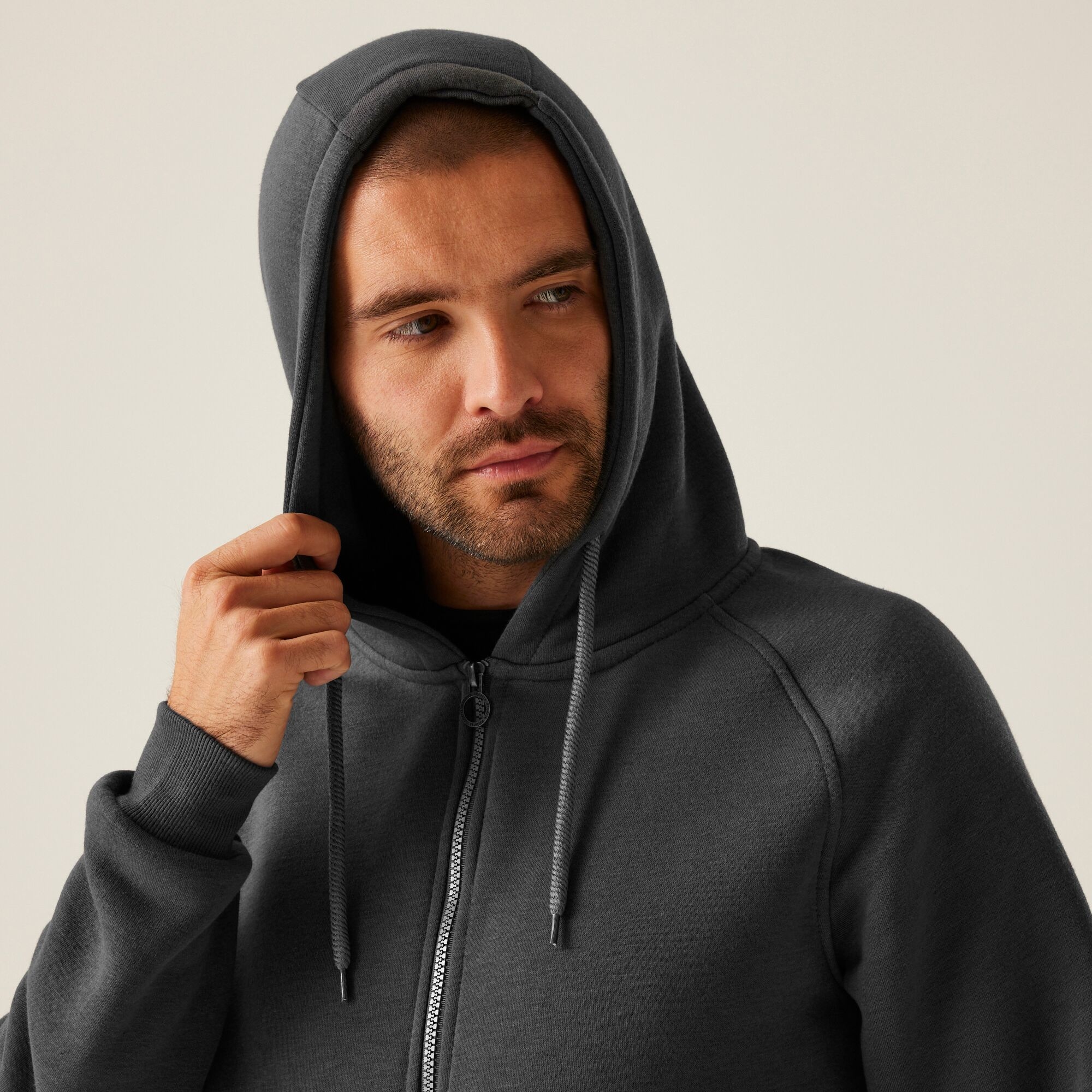 Men's Pro FZ Hoodie | Seal Grey