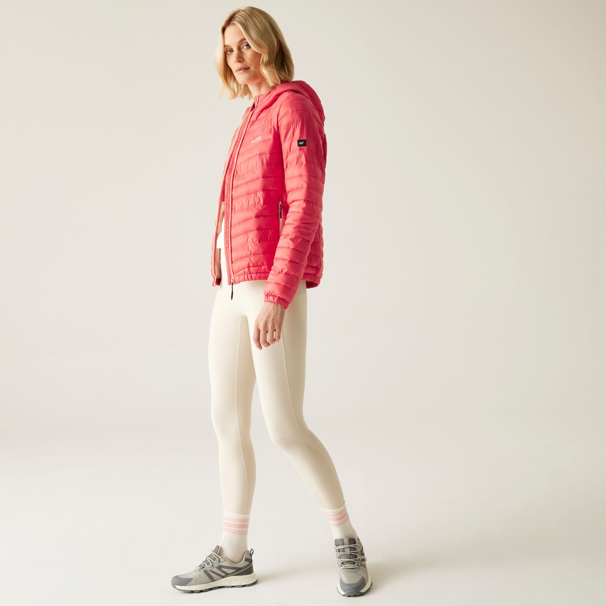 Women's Hurden Padded Jacket | Peach Bloom Light Vanilla