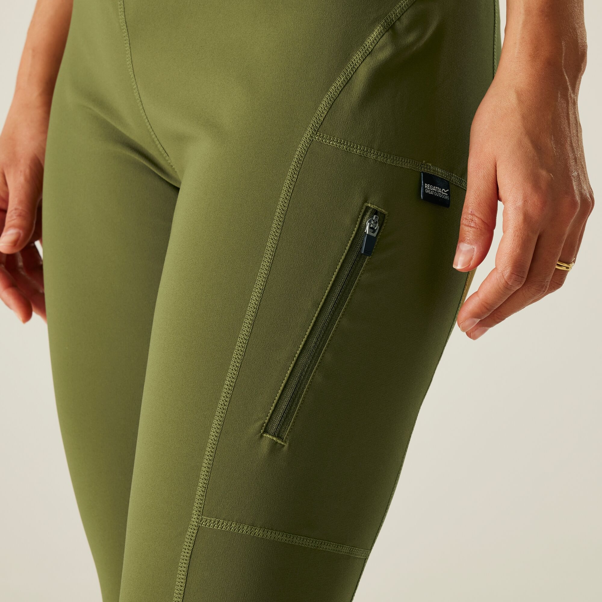 Women's Monira Hiking Leggings | Camo Green