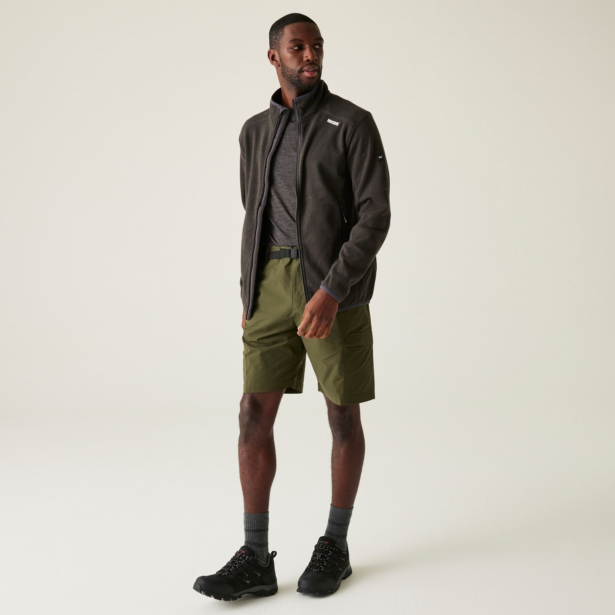 Men's Torrens Full Zip Midweight Fleece | Black