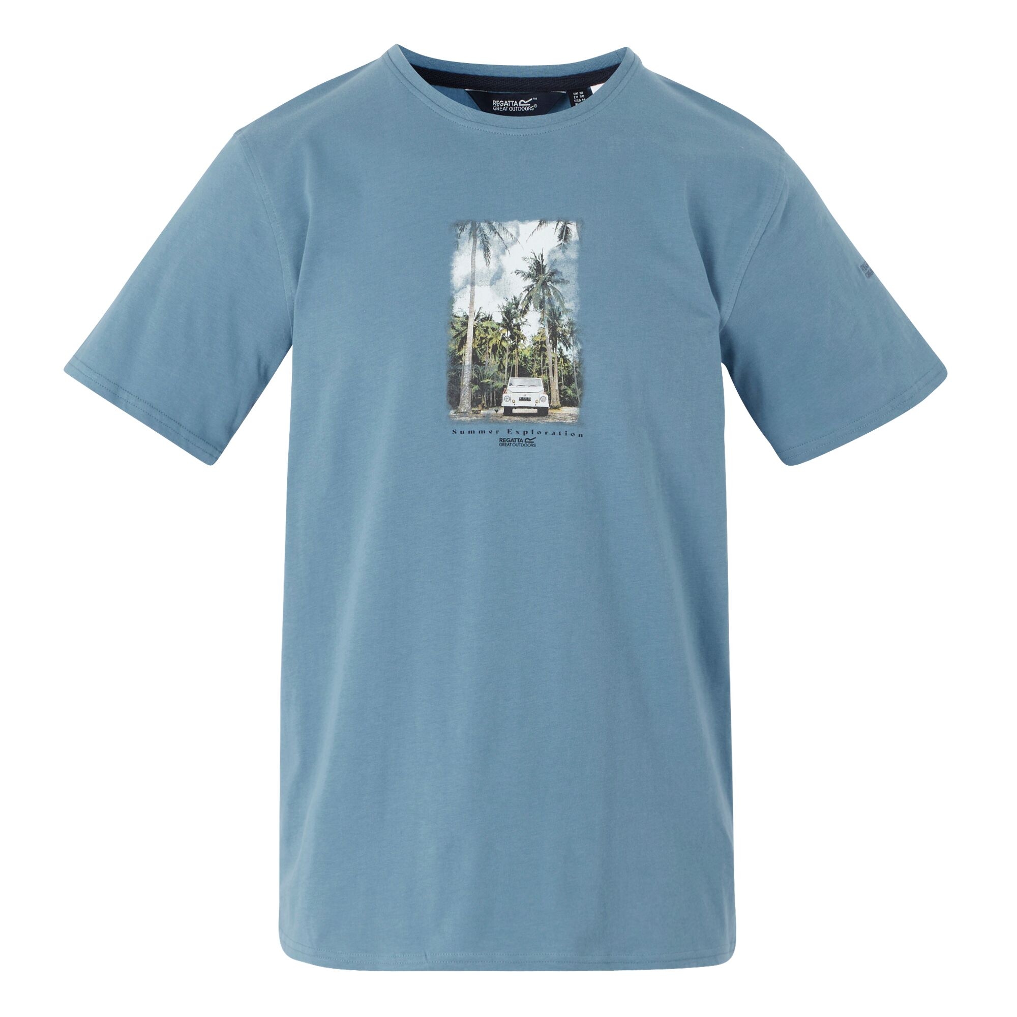 Men's Cline IX T-Shirt | Coronet Blue Jeep
