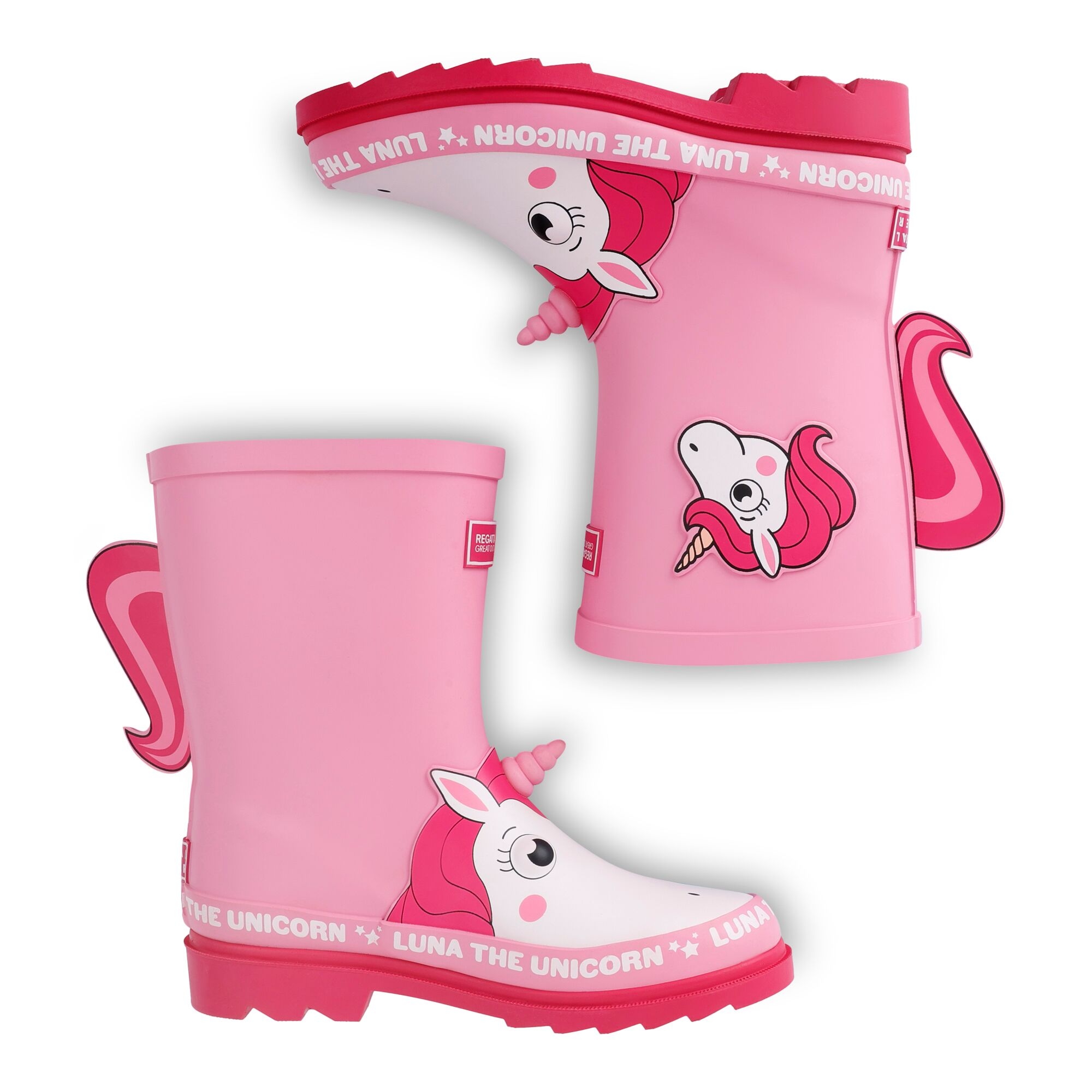 Kids' Mudplay II wellies | Luna the Unicorn Pink