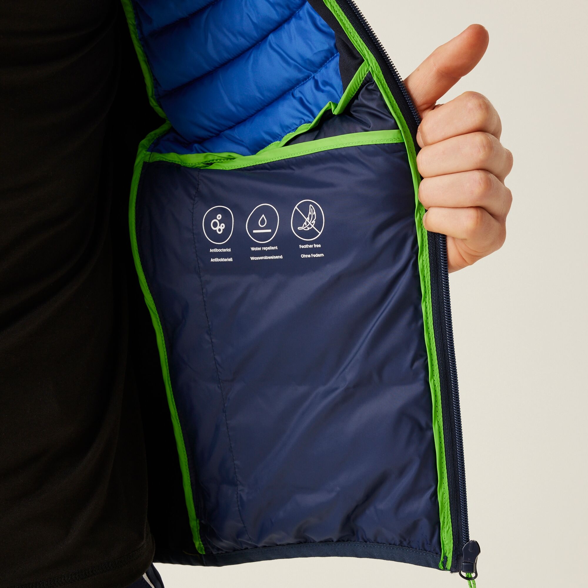 Men's Leedre Hybrid Gilet | Olympian Blue Navy