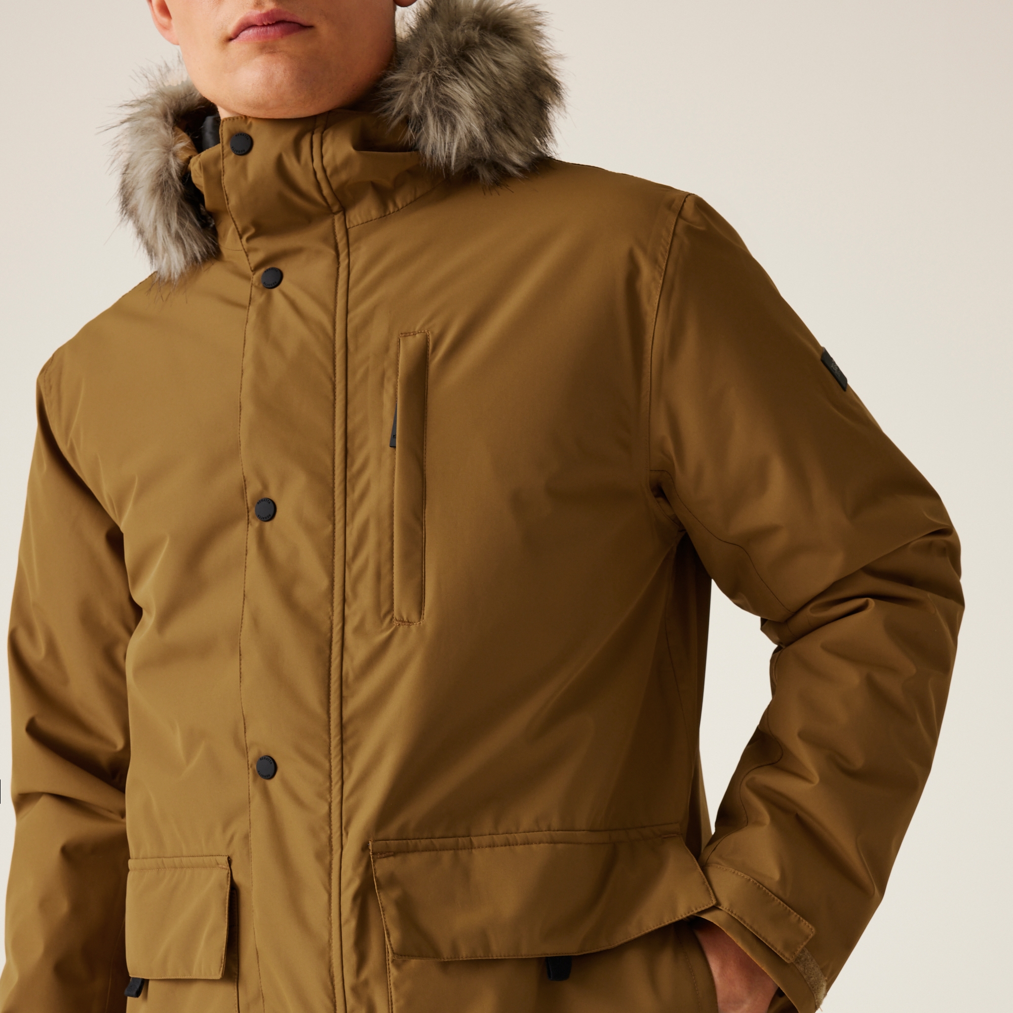 Men's Salinger IV Waterproof Jacket | Umber