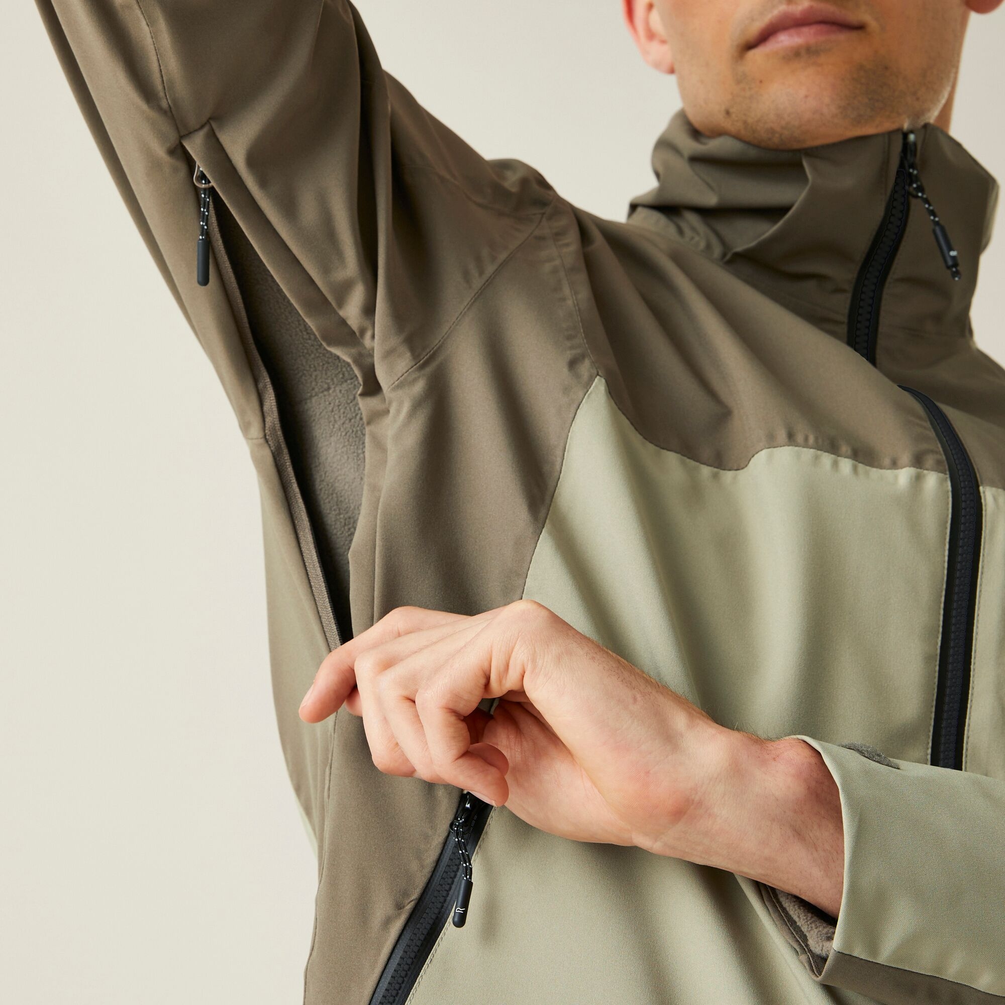 Men's Bosfield III Waterproof Jacket | Golden Sand Treetop