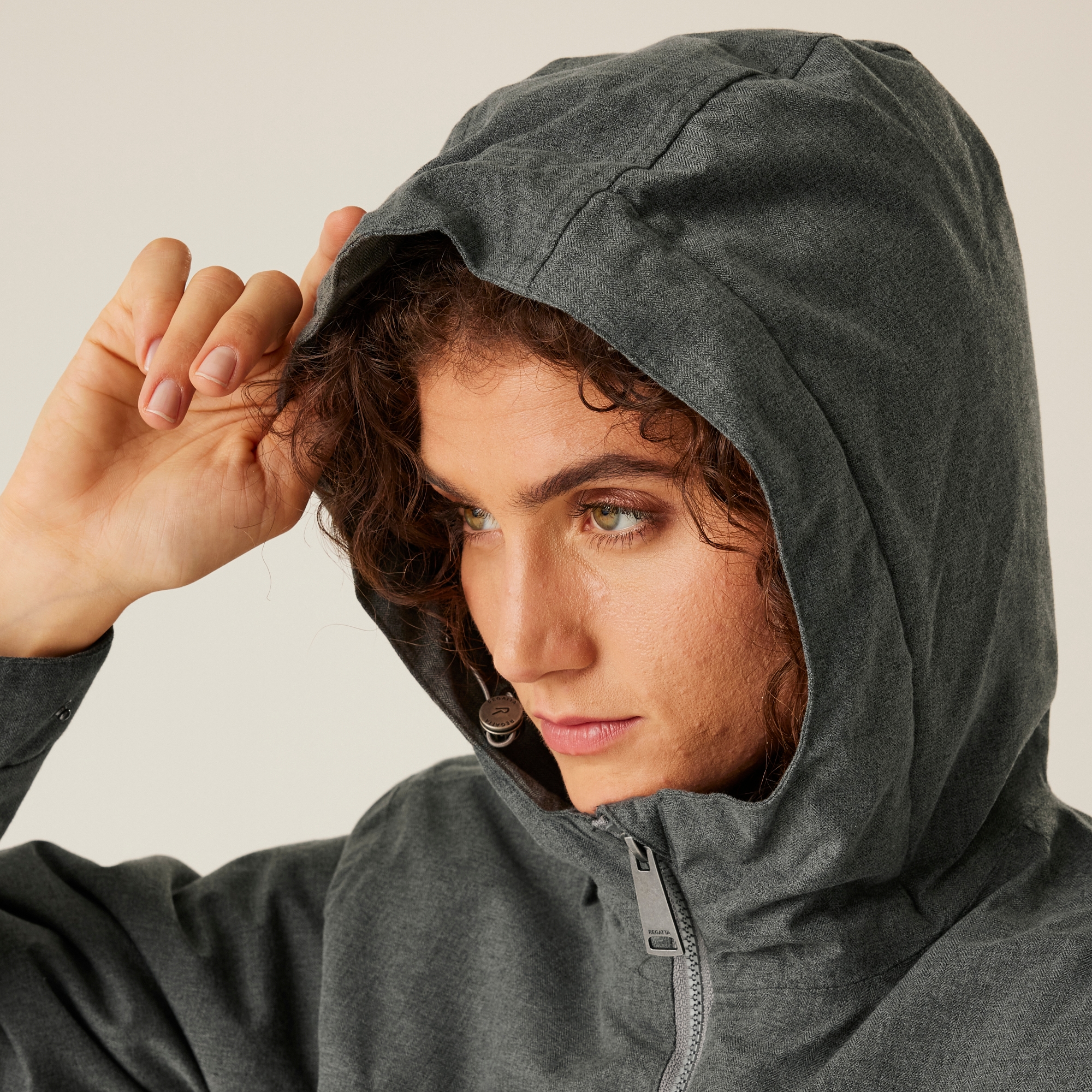 Women's Romine II Waterproof Parka Jacket | Grey Sky Marl Black