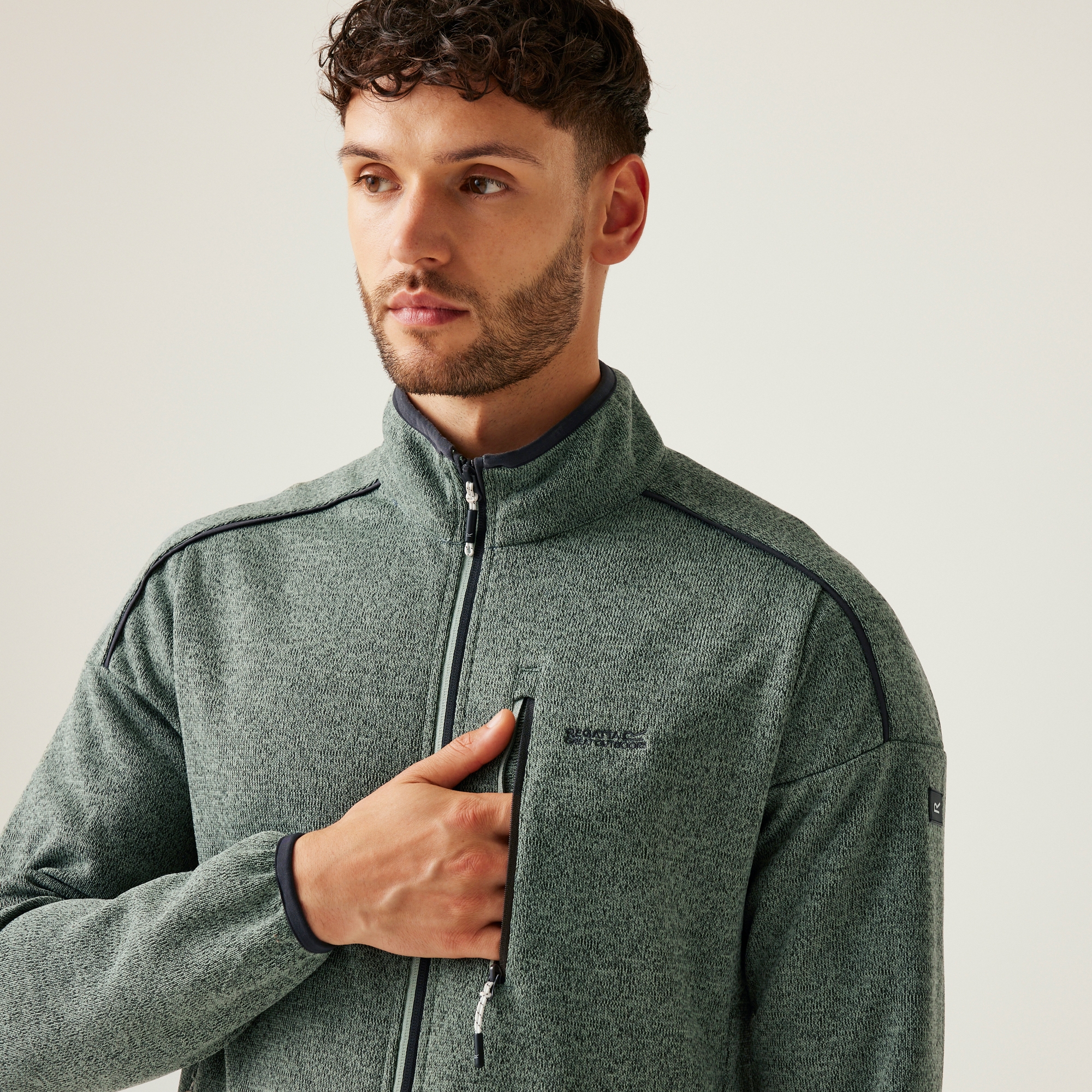 Men's Kames Full Zip Fleece | Glacier Stormy Weather