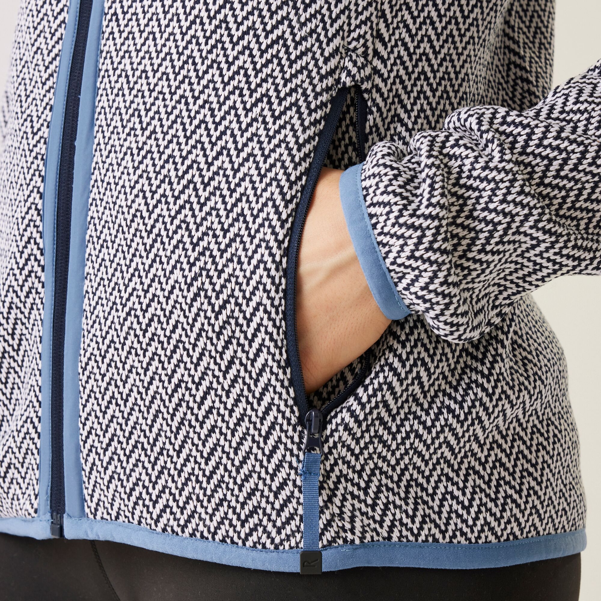 Women's Elzie Full Zip Fleece | Navy