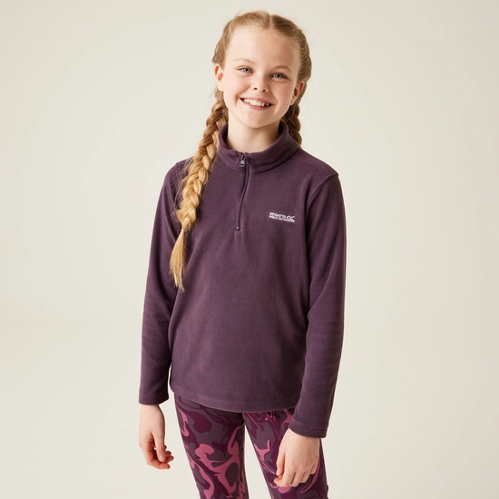 Kids' Hot Shot II Half Zip Fleece | Black Black