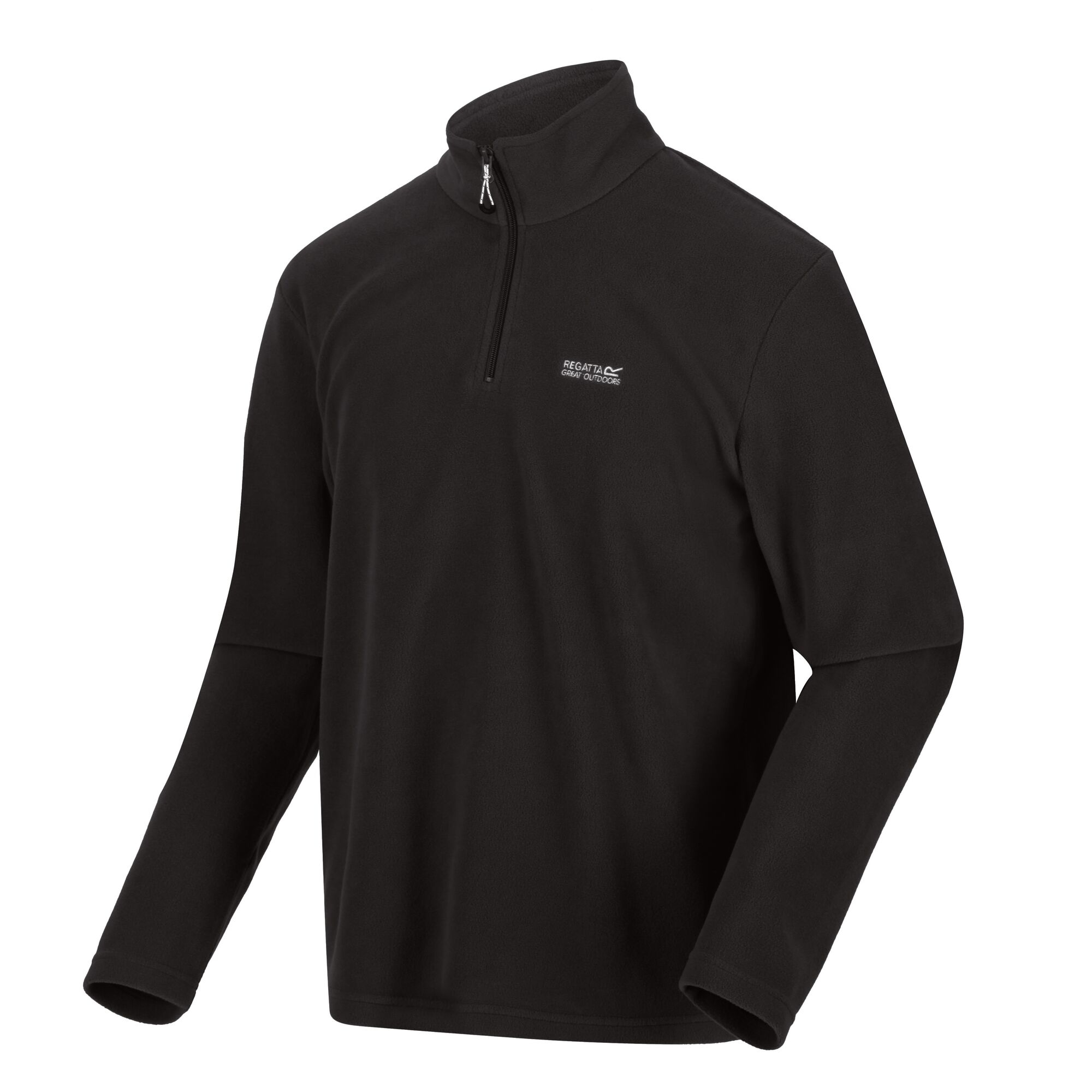 Men's Thompson Lightweight Half Zip Fleece | Black