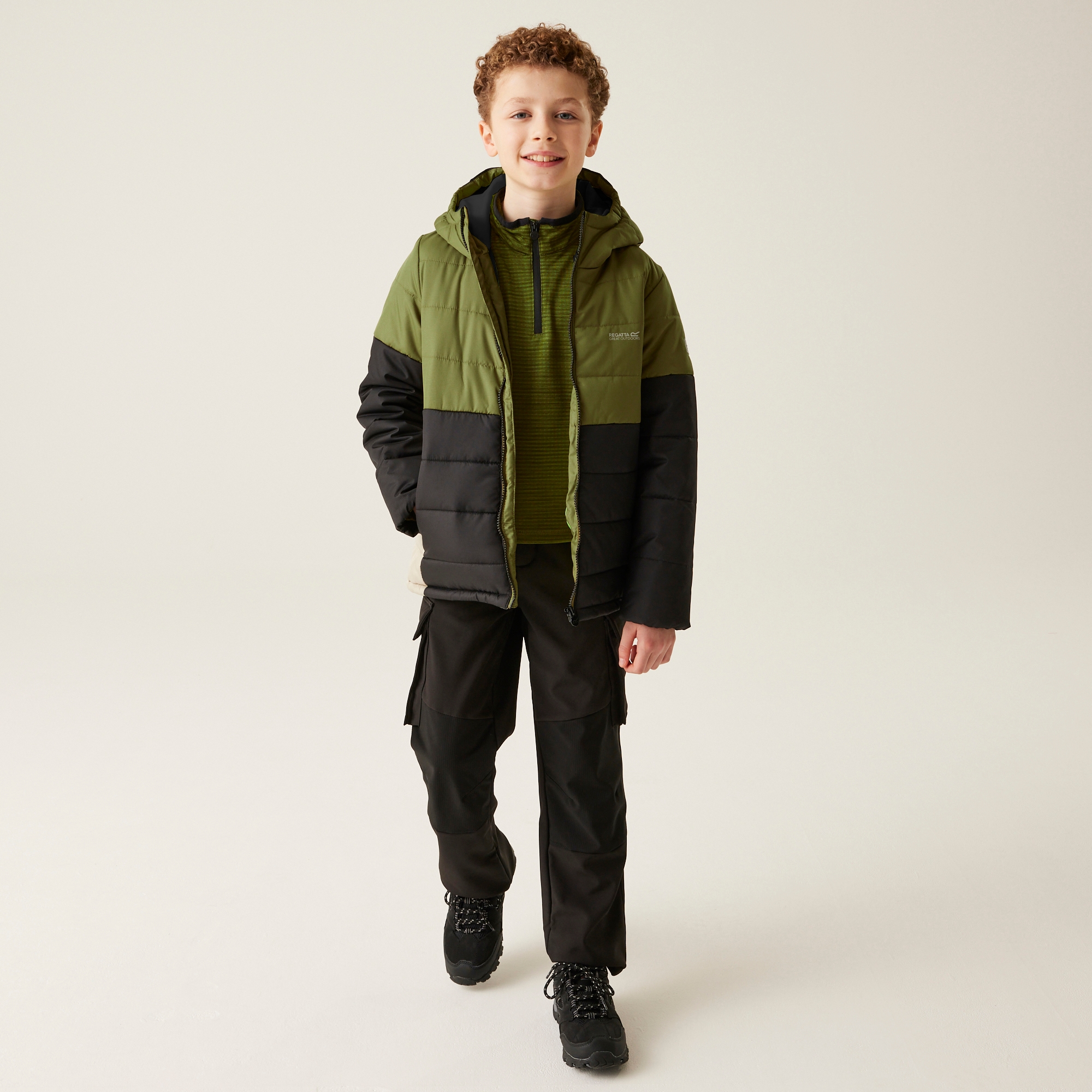 Kids' Lofthouse VIII Insulated Jacket | Nephrite Green Black