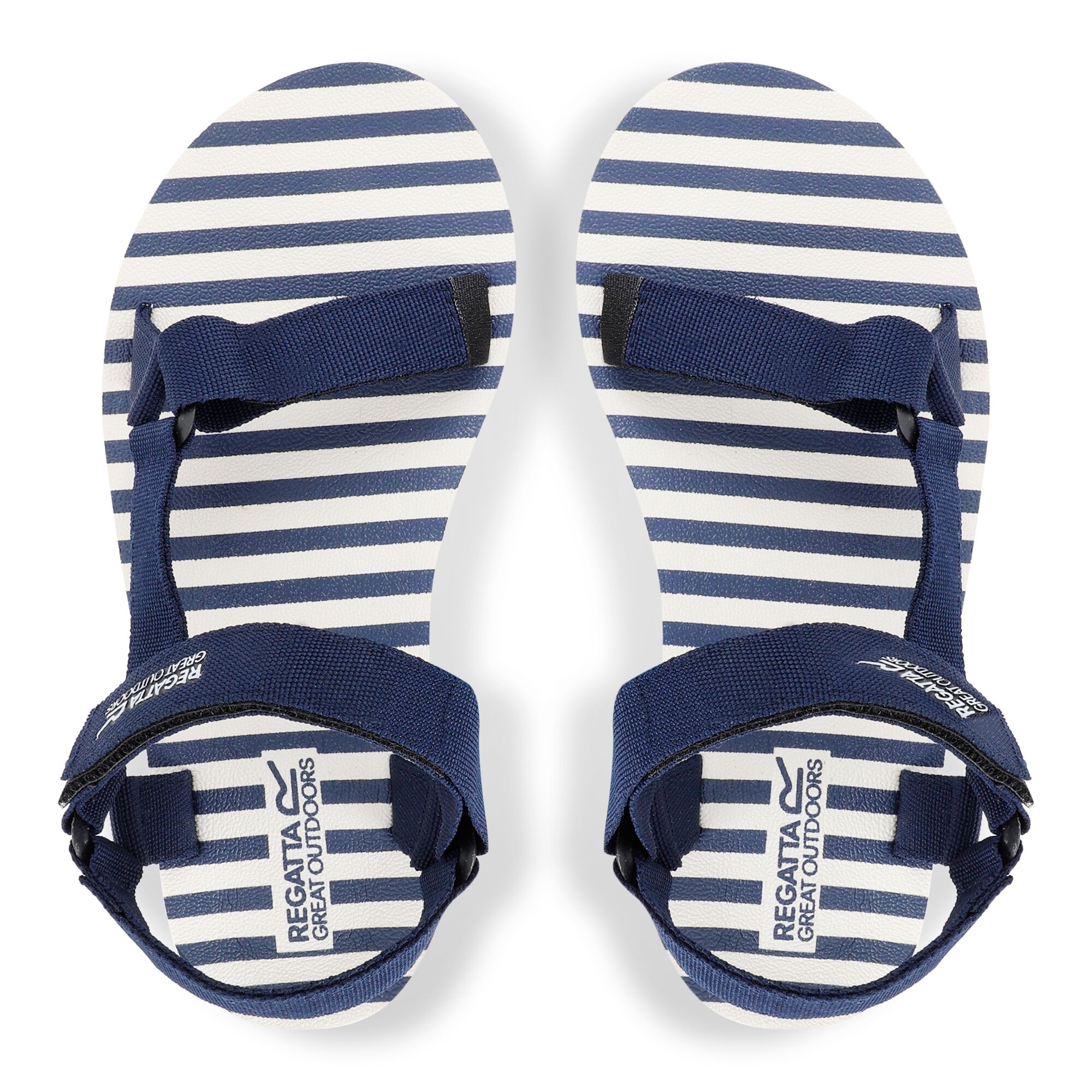 Lady Vendeavour Sandal | Navy Navy Stripe?