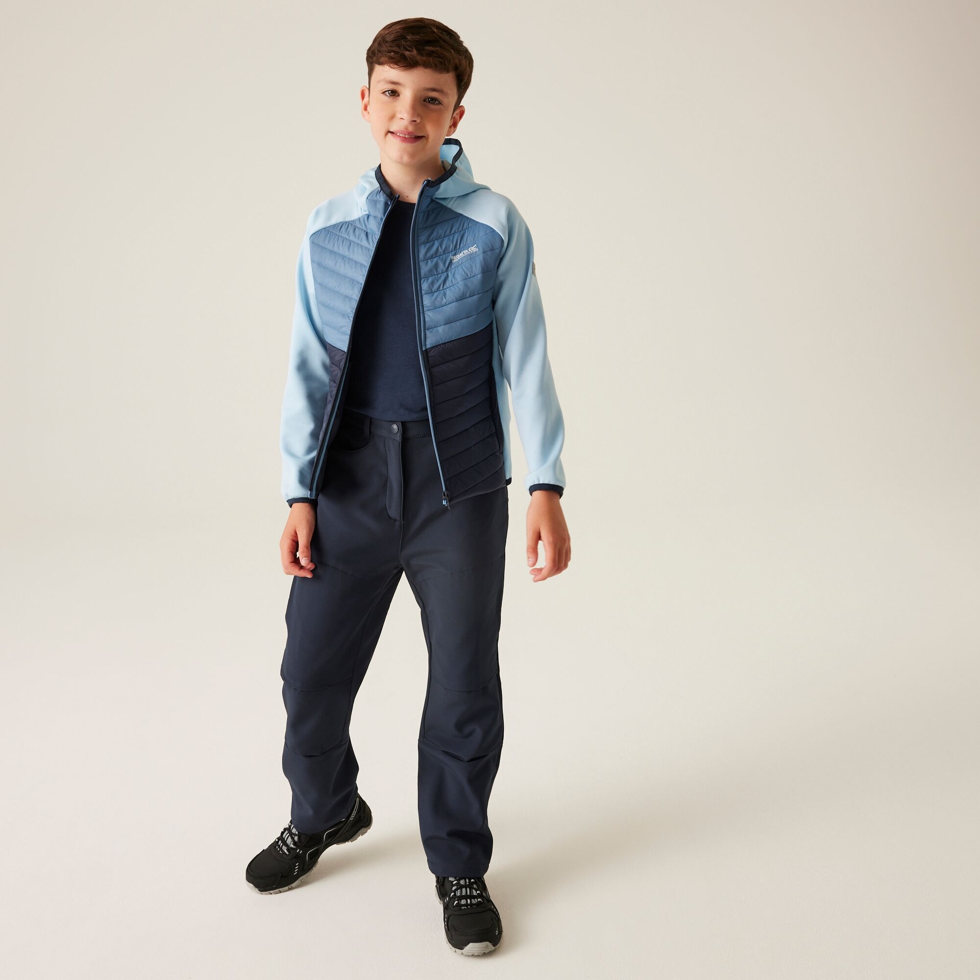 Kids' Kielder Hybrid VIII Jacket | Clear Sky Coronet Blue