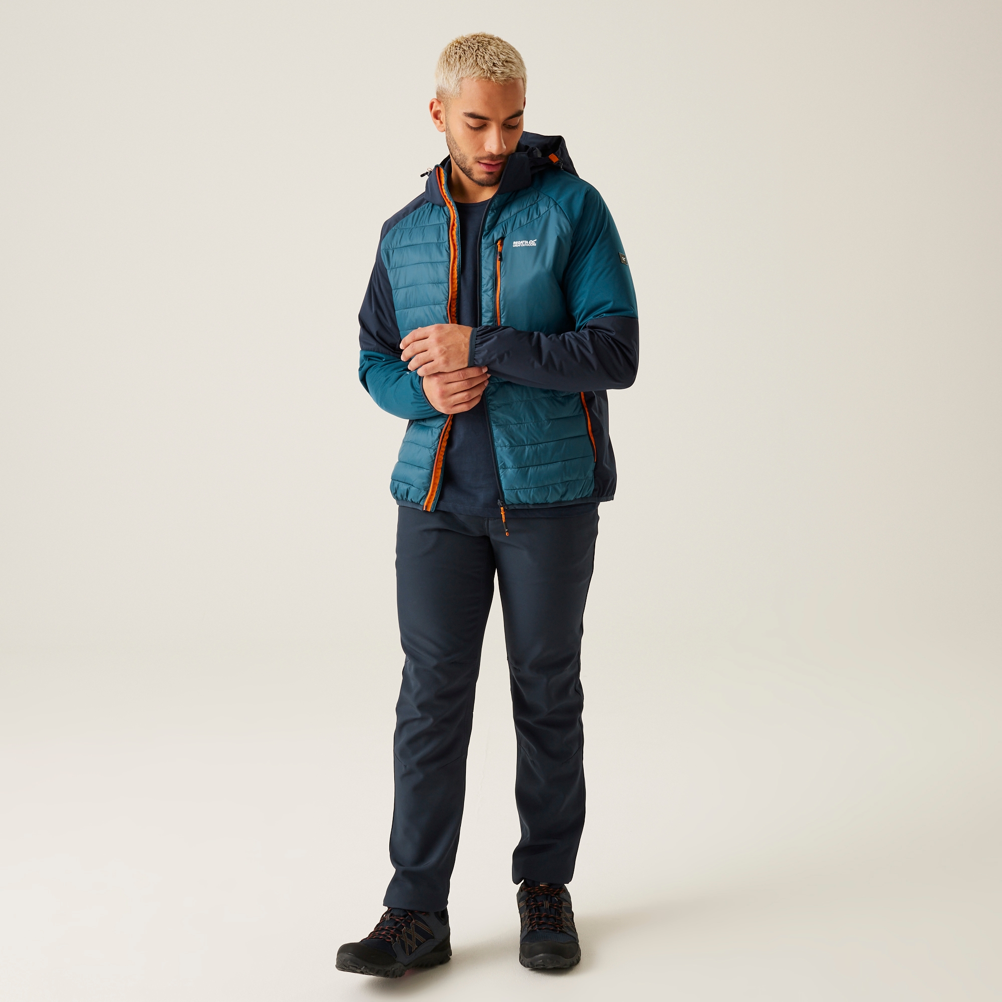 Men's Pro Hybrid Jacket | Moroccan Blue Navy Fox
