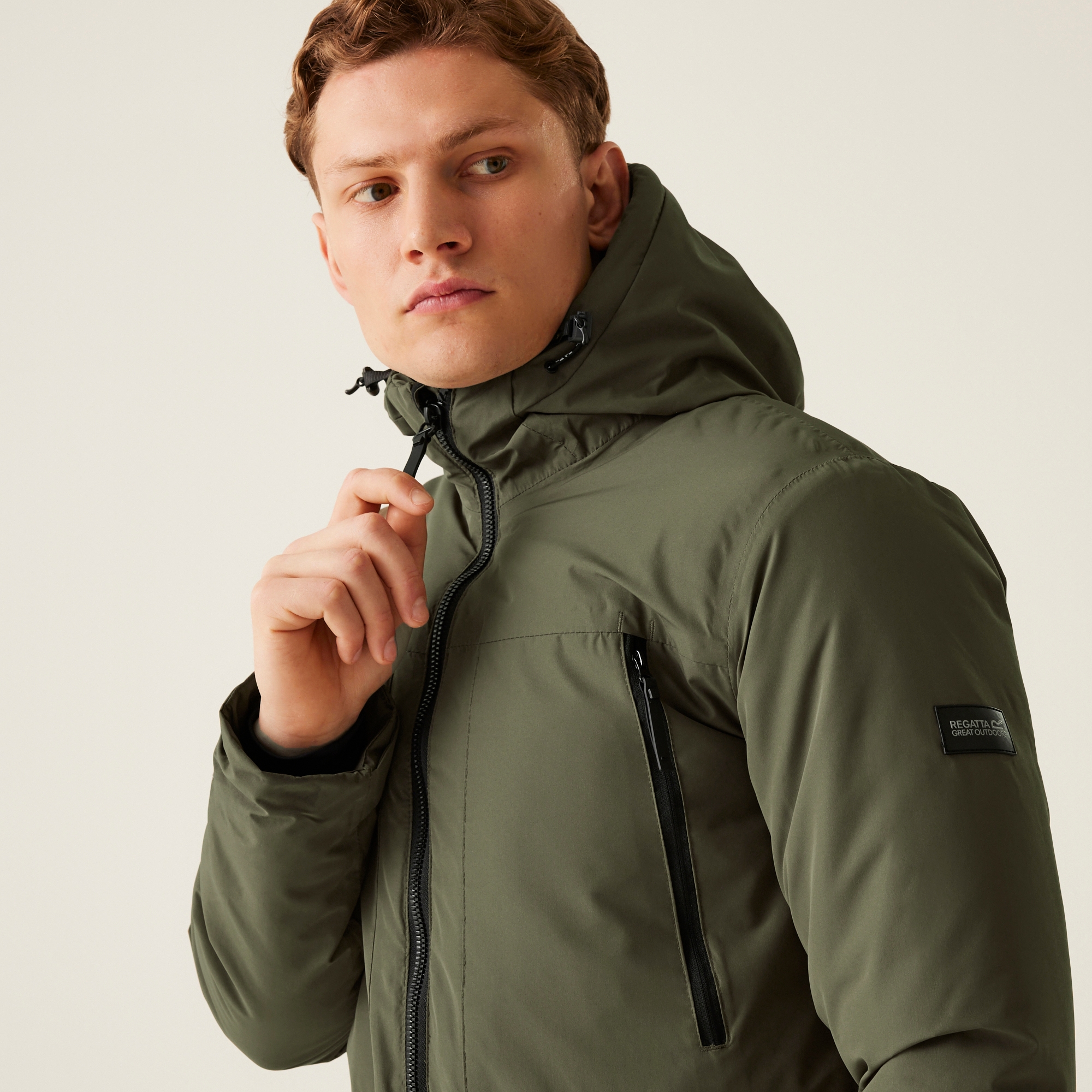 Men's Larrick Waterproof Insulated Jacket | Crocodile