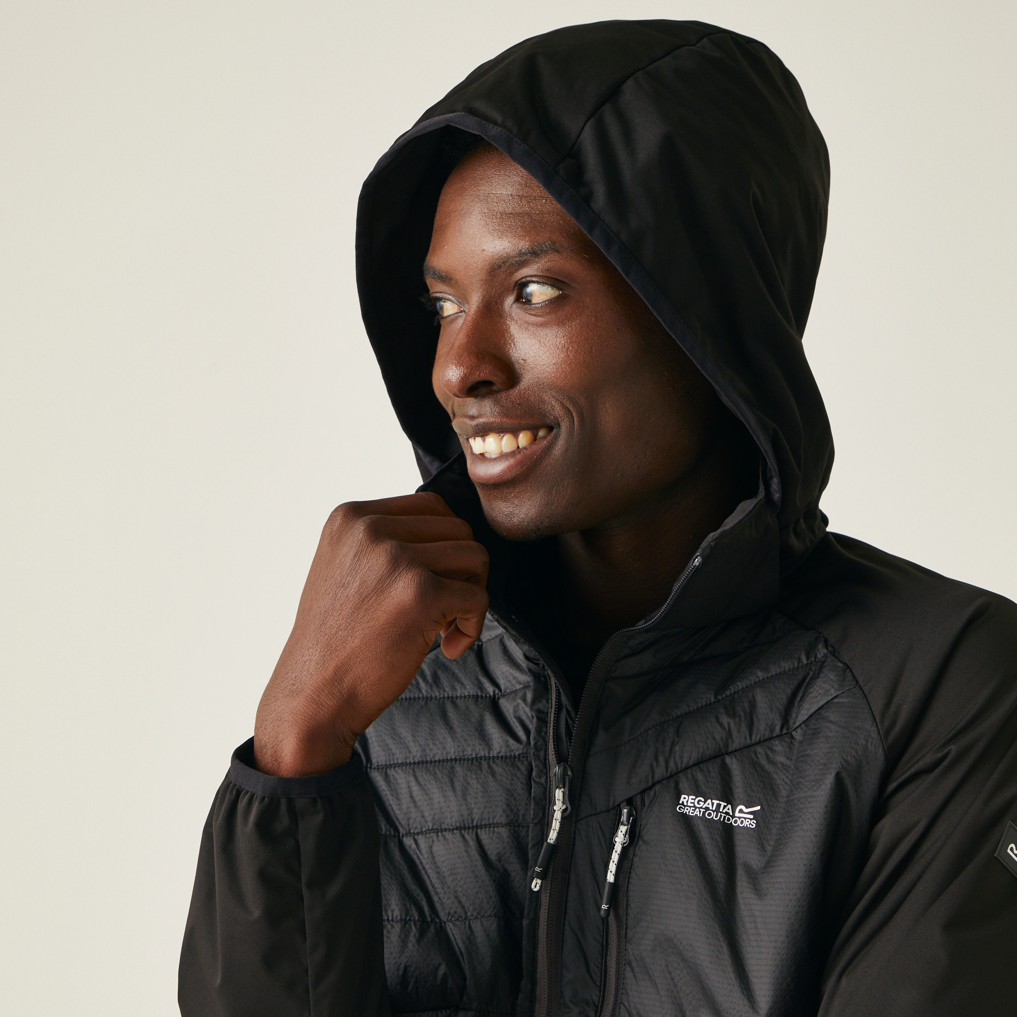 Men's Pro Hybrid Jacket | Black