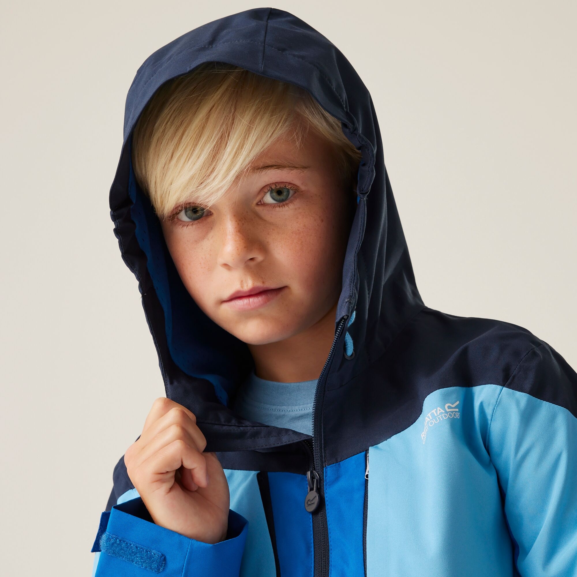 Kids' Highton VI Waterpoof Jacket | Olympian Blue Elysium Blue Navy