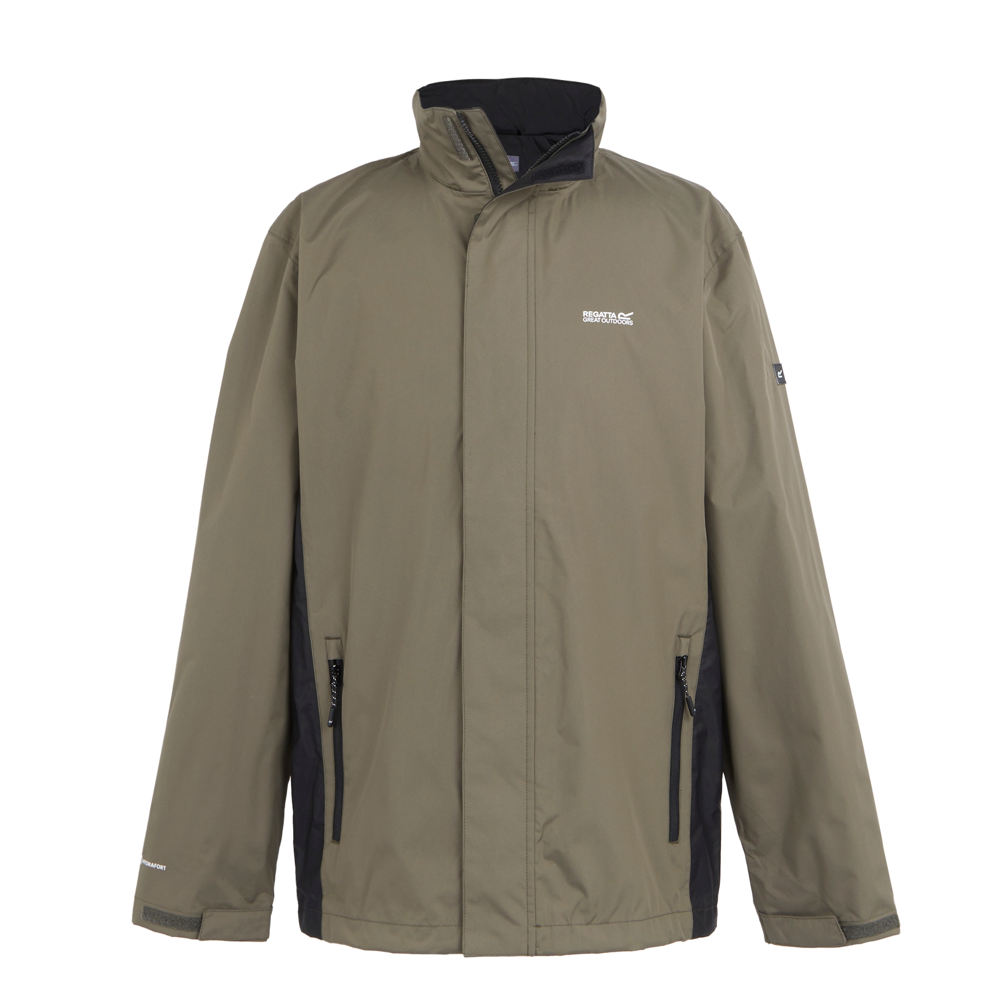 Men's Matt Waterproof Jacket | Crocodile Black
