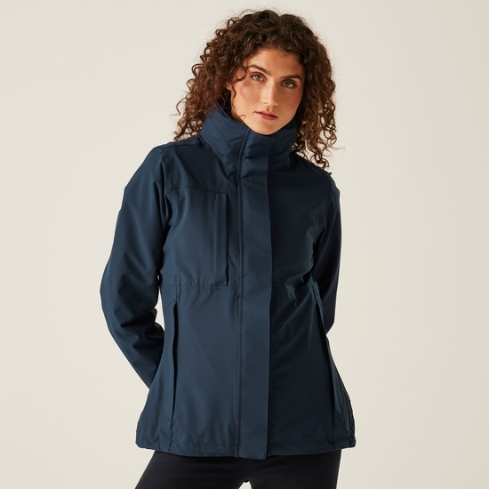 Women's Kingsley Waterproof Stretch 3 in 1 Jacket | Navy