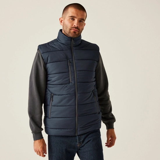 Men's Navigate Thermal Bodywarmer | Black Seal Grey