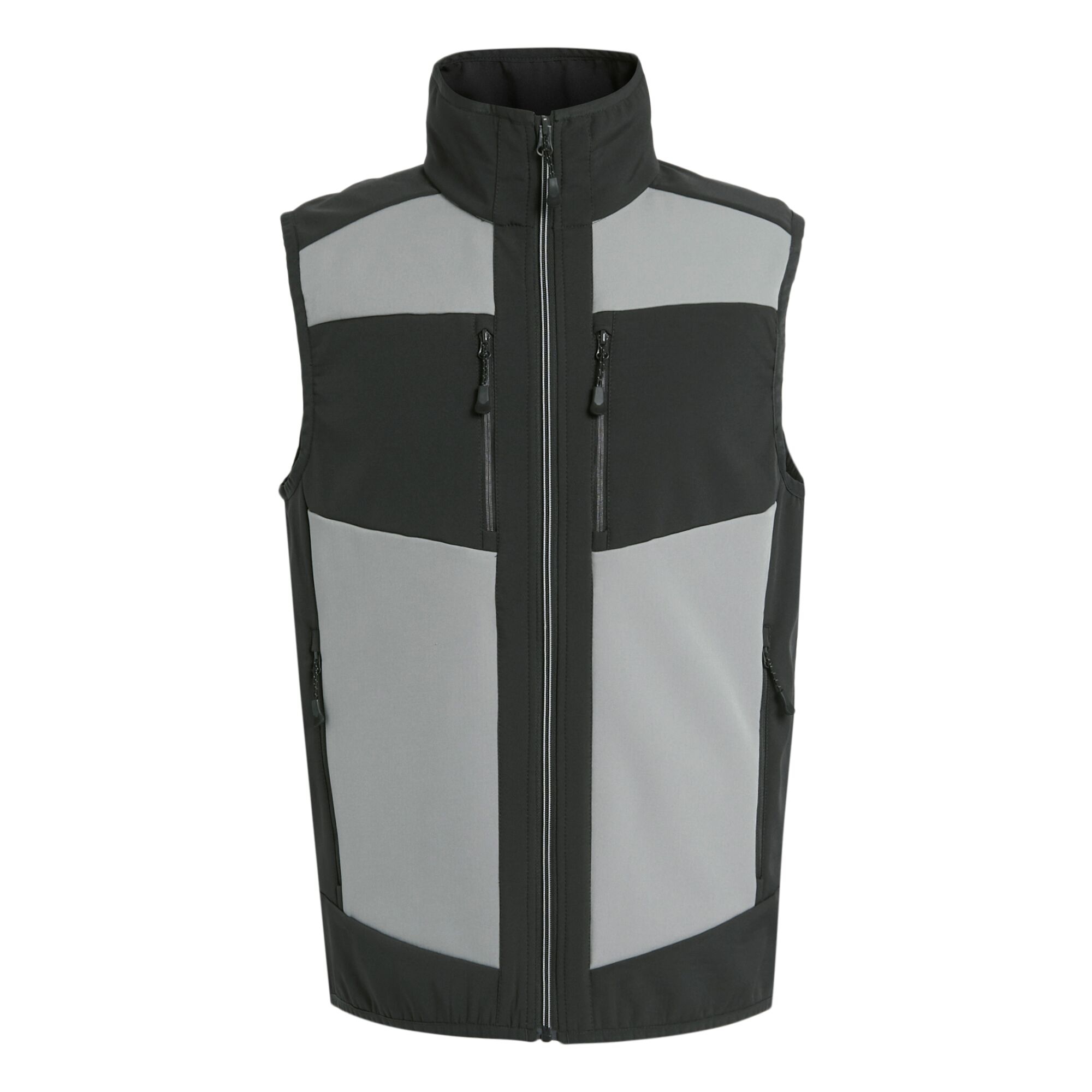 Men's E-Volve 2 Layer Softshell Bodywarmer | Mineral Grey Ash