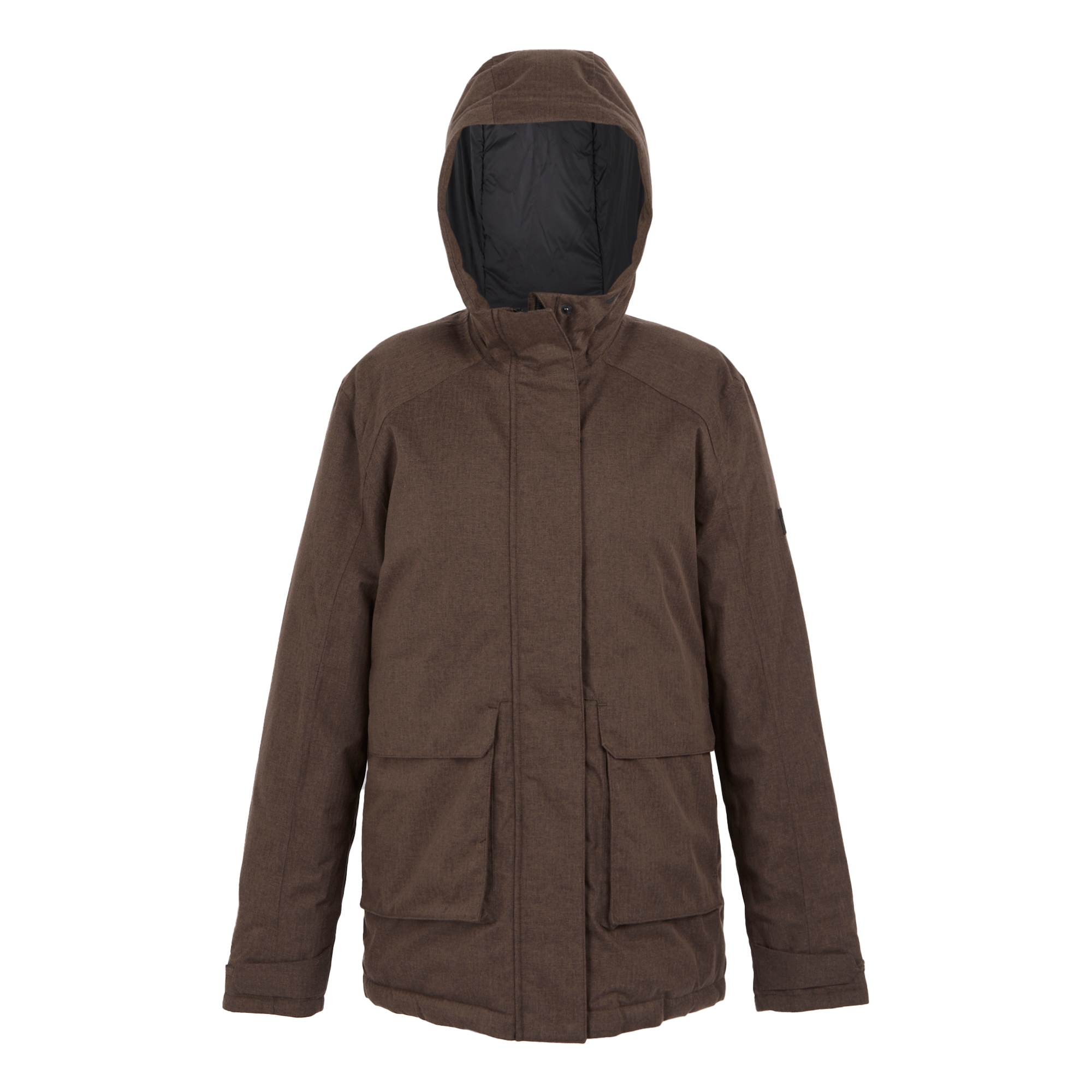 Women's Ezdale Waterproof Insulated Jacket | Bueno Brown Marl