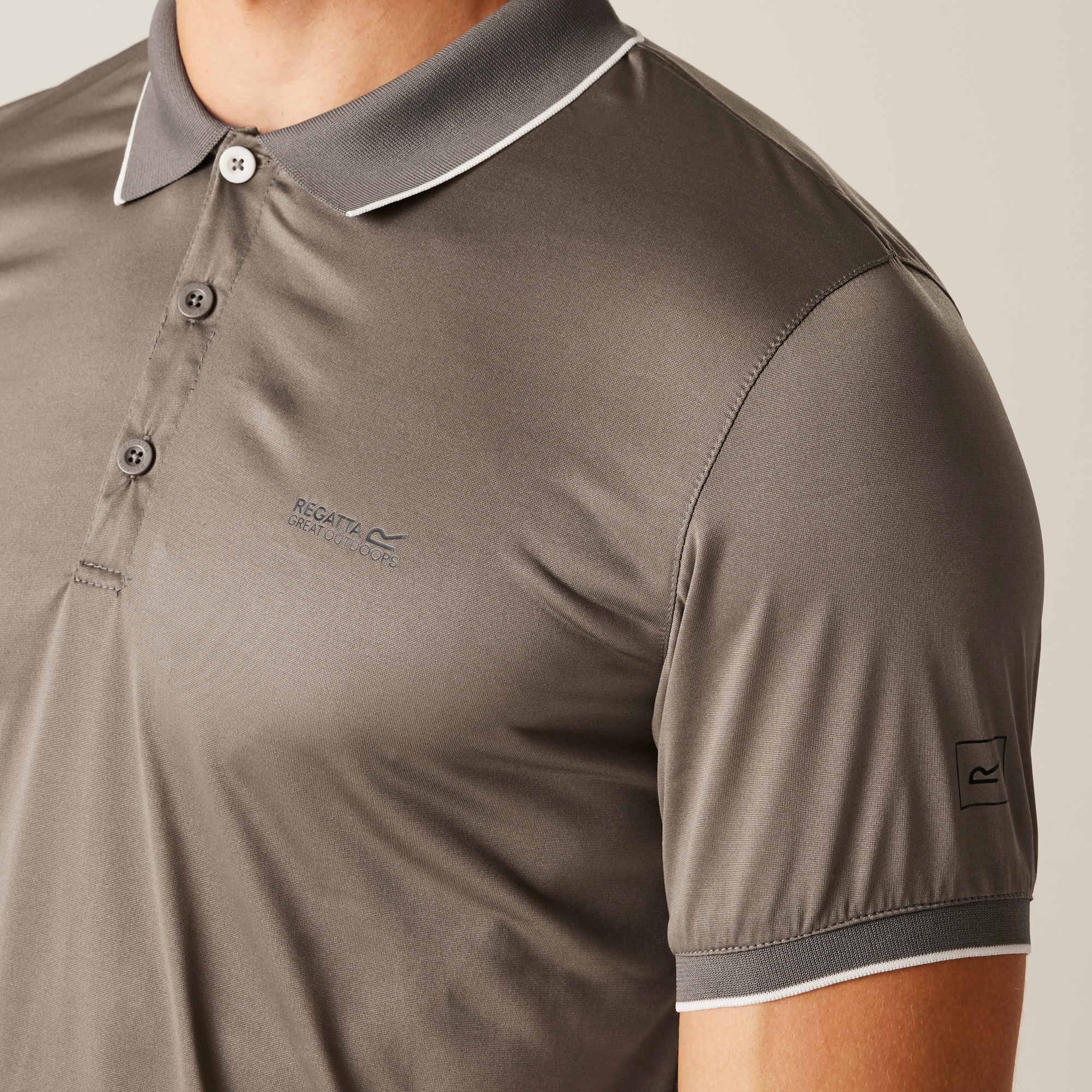Men's Remex II Jersey Polo Shirt | Treetop Solid