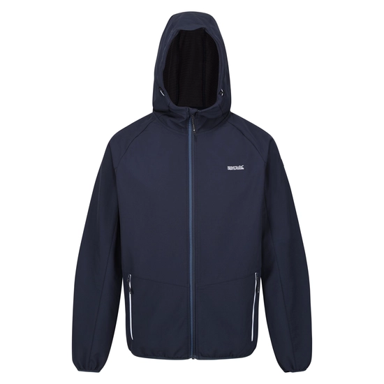 Men's Arec III Softshell Jacket | Moroccan Blue Navy Fox