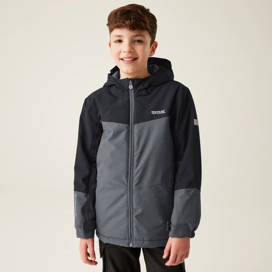 Kids' Highton V Padded Jacket | Deep Pink Hot Pink