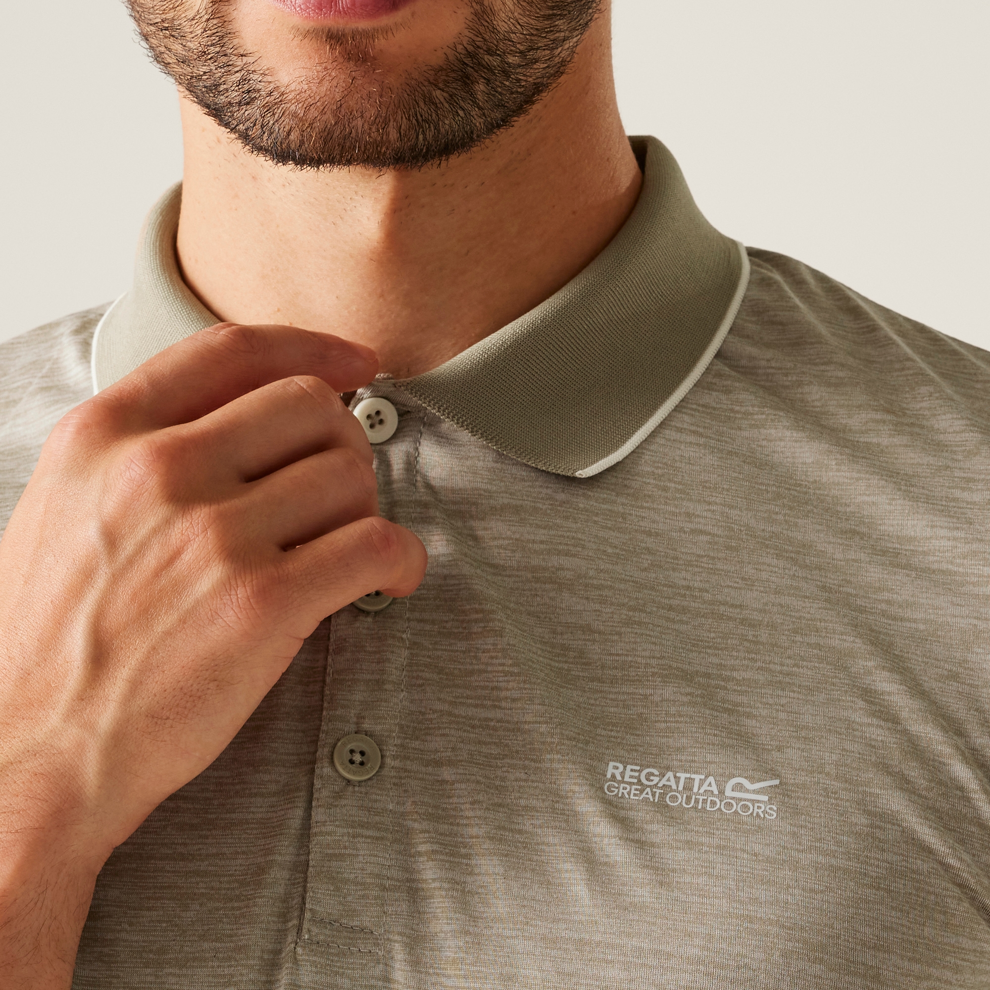 Men's Remex II Jersey Polo Shirt | Golden Sand