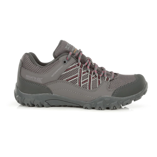 Women's Edgepoint III Waterproof Low Walking Shoes | Ash Granite