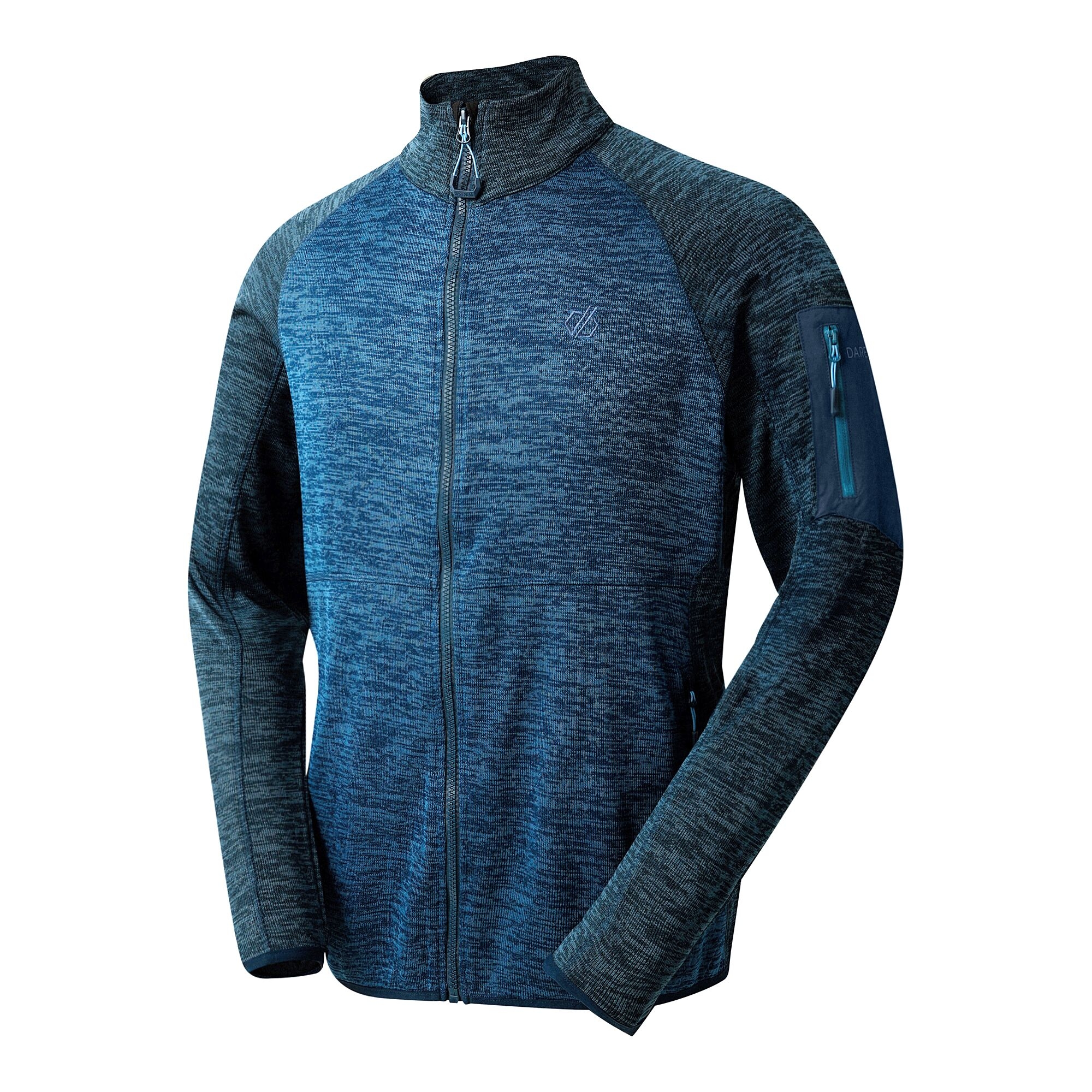 Men's Torrek Mountain Zip Through Fleece | Moonlight Denim
