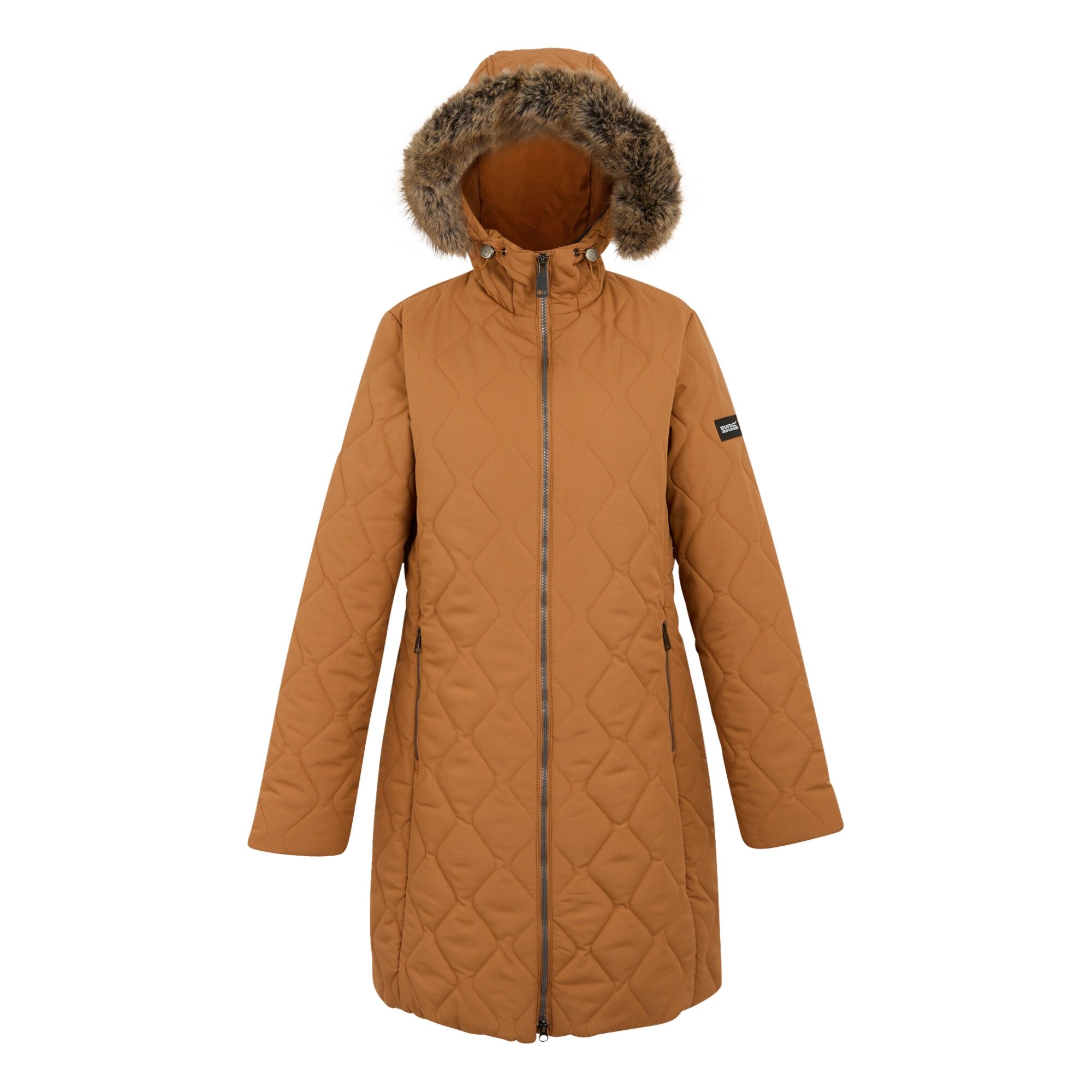 Women's Fritha III Insulated Parka Jacket | Bran Brown
