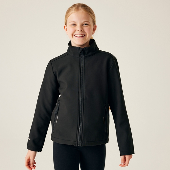 Kids' Ablaze 2-Layer Softshell | Black