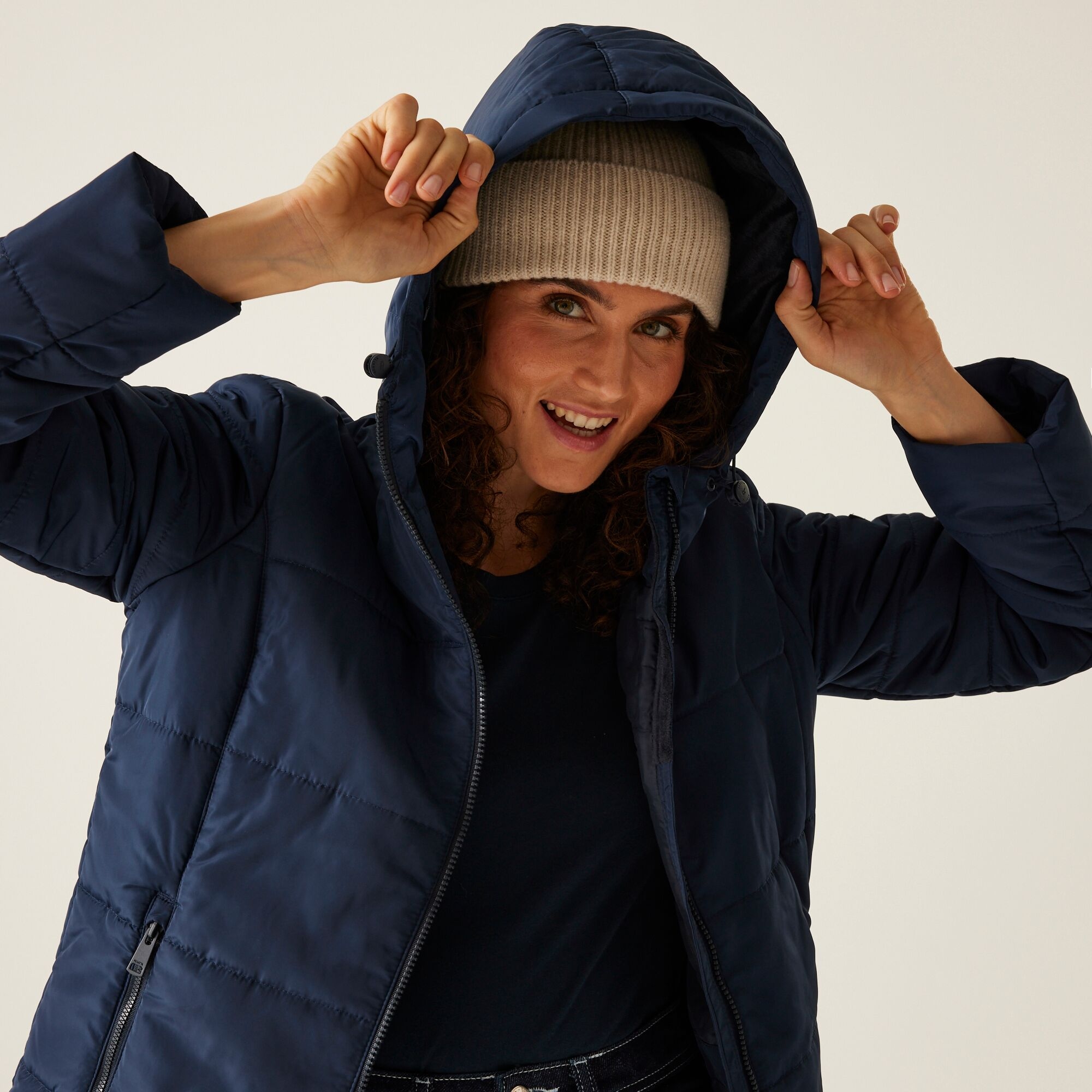 Women's Winnie Quilted Jacket | Navy