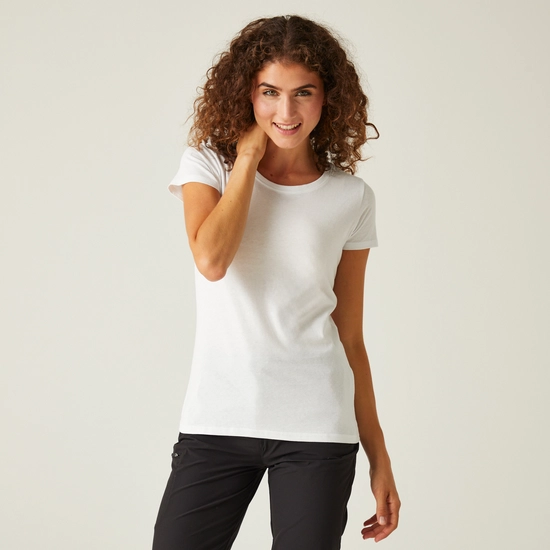 Women's Carlie Coolweave T-Shirt | White
