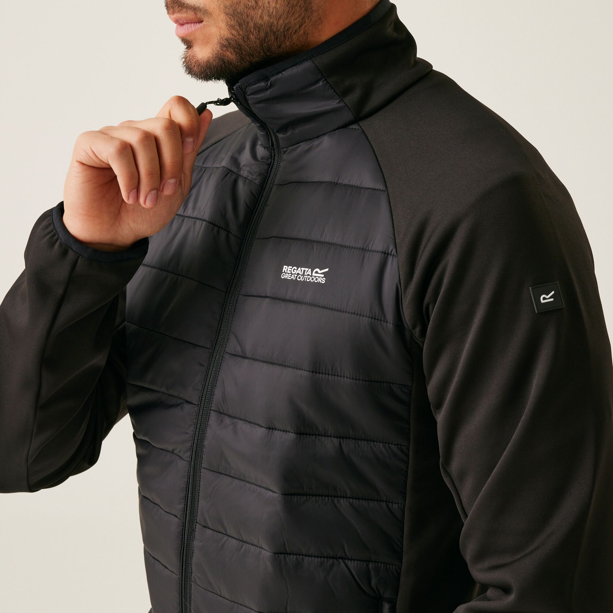 Men's Clumber IV Hybrid Jacket | Black